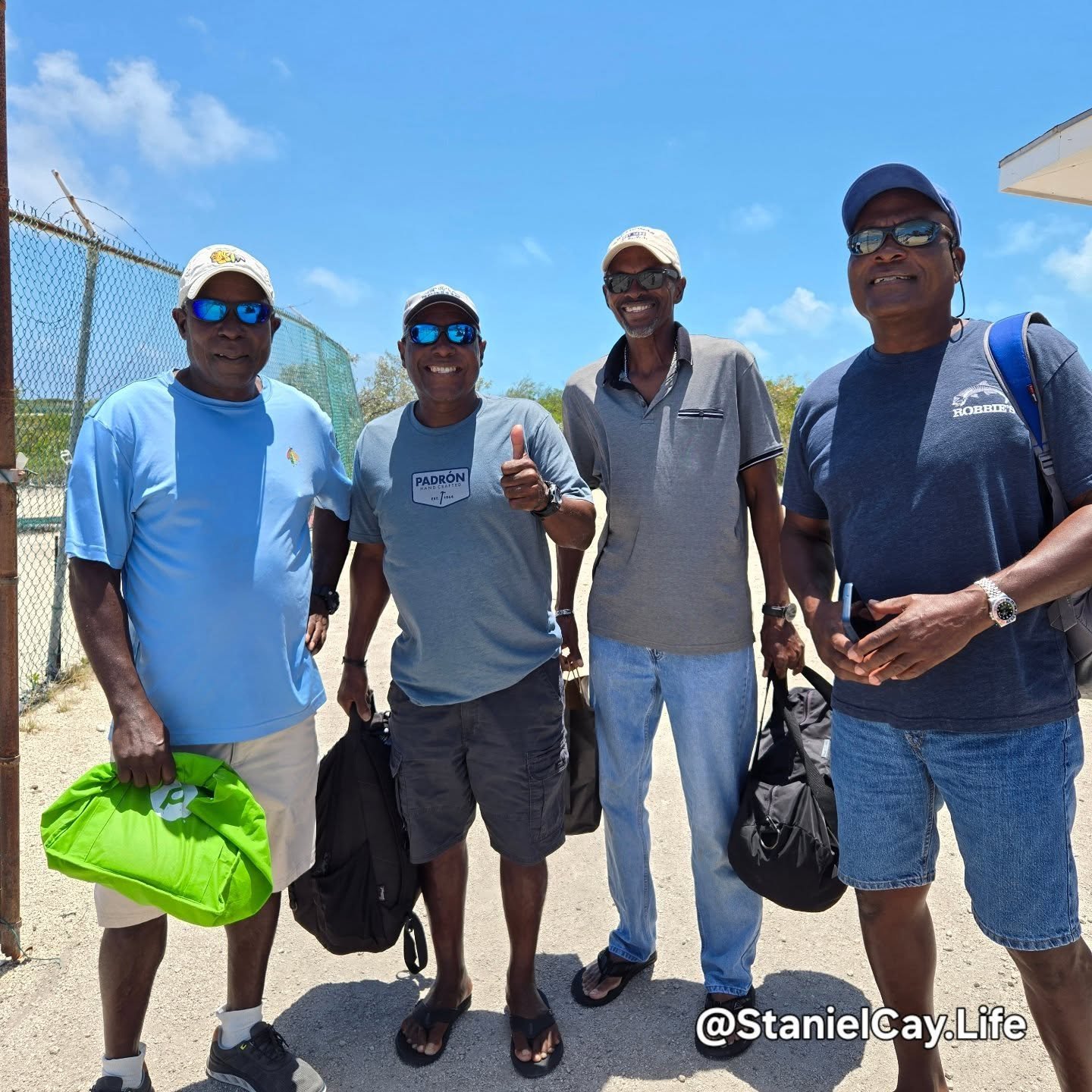 ⛵️Tida Wave is home!  For those of you who saw @StanielCay.Life Regatta coverage, you will know how extremely windy it was! Too rough to bring our 2nd place girl home until now.

💪Tida Wave crew Oliver (&quot;Slick&quot;), Sandy, Ramond (&quot;Cabba