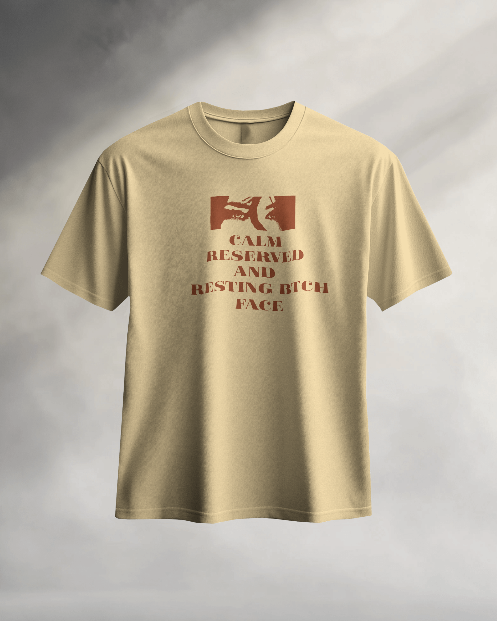 Calm Reserved Graphic T-Shirt