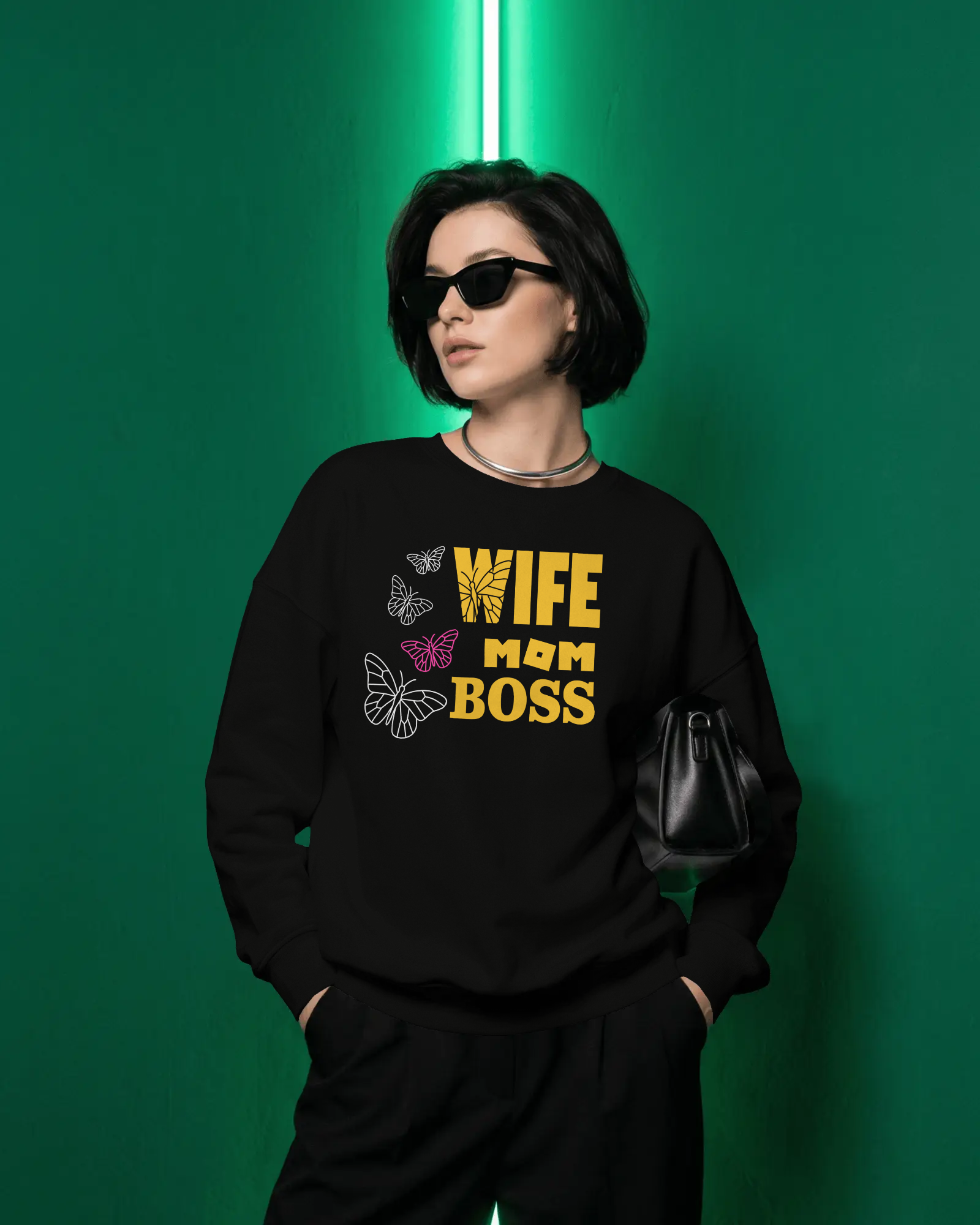Wife Mom Boss Sweatshirt