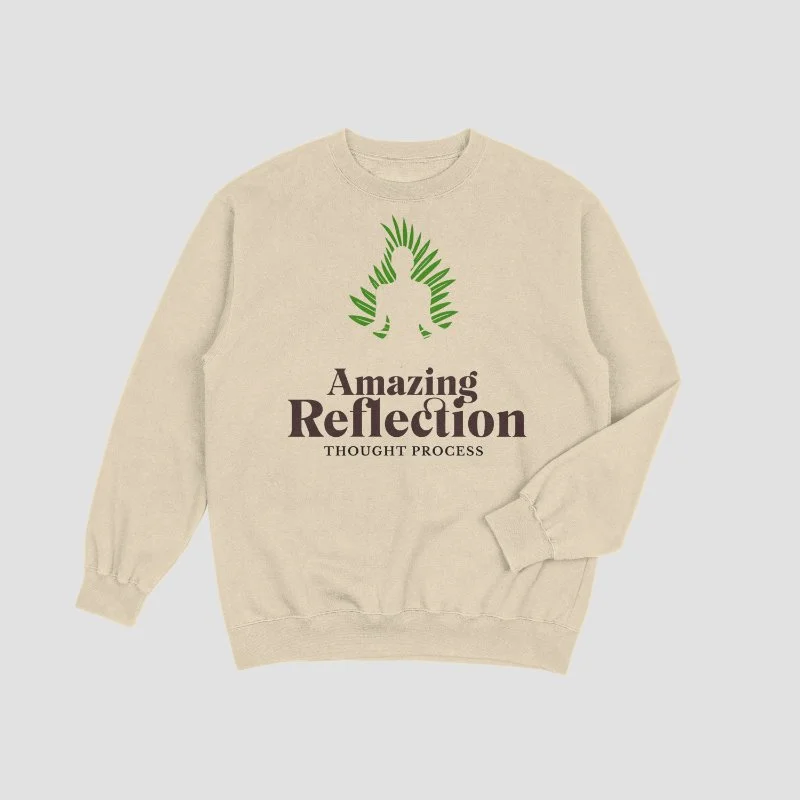 Your reflection is amazing, don't let anyone tell you otherwise. give yourself credit for endeavours.
#kb_customapparelz #amazingsweatshirtstyles #beigesweatshirts #reflectivesweatshirts 
#positivesweatshirts #thought process