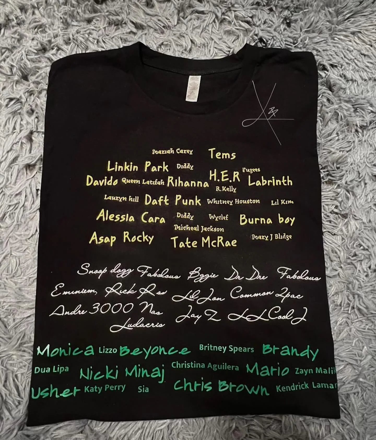 We compiled our client&rsquo;s favourite artists into the design. Wasn&rsquo;t an easy process but was worth it. 👍👍👍
