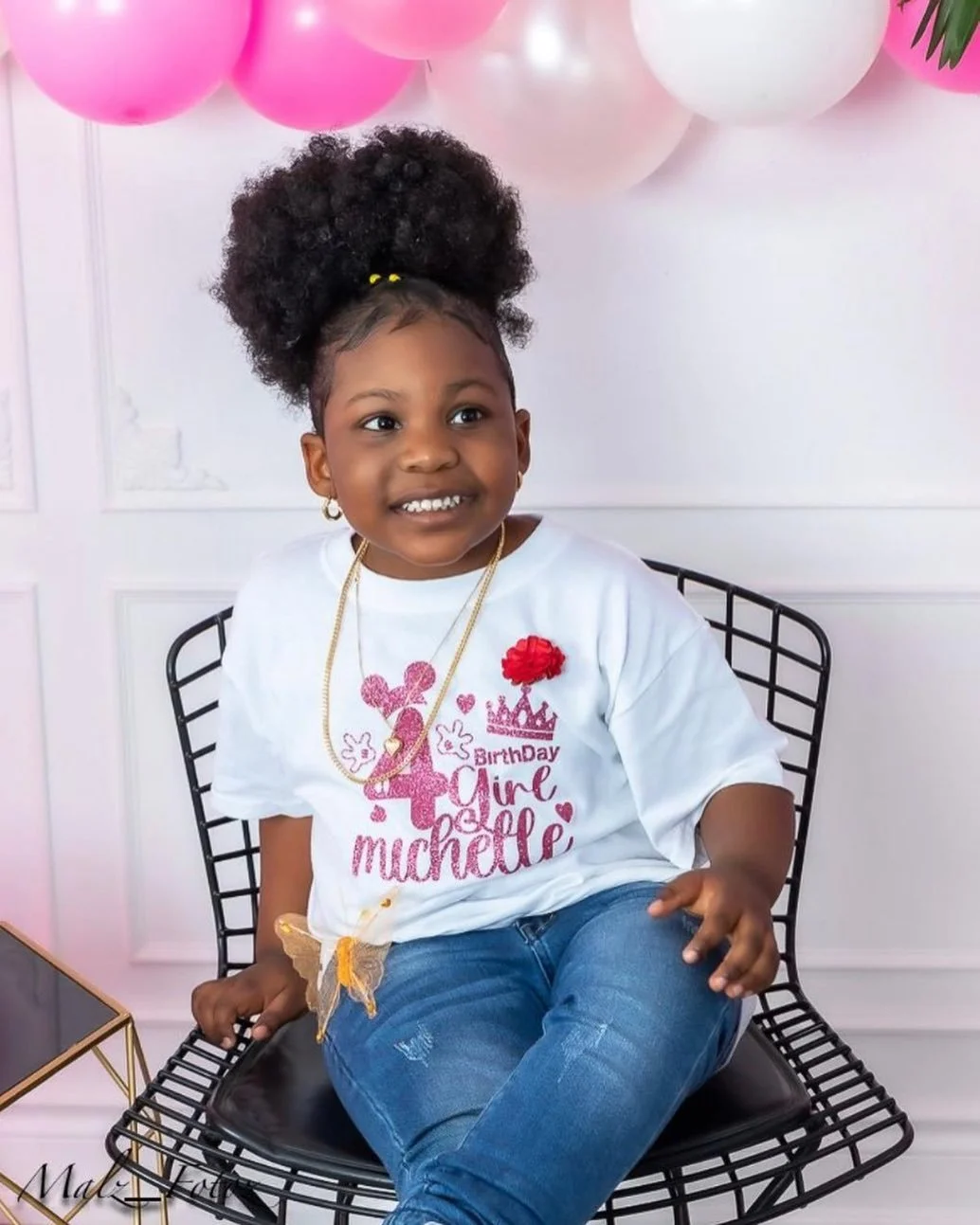 Decorated shirts for young celebrants