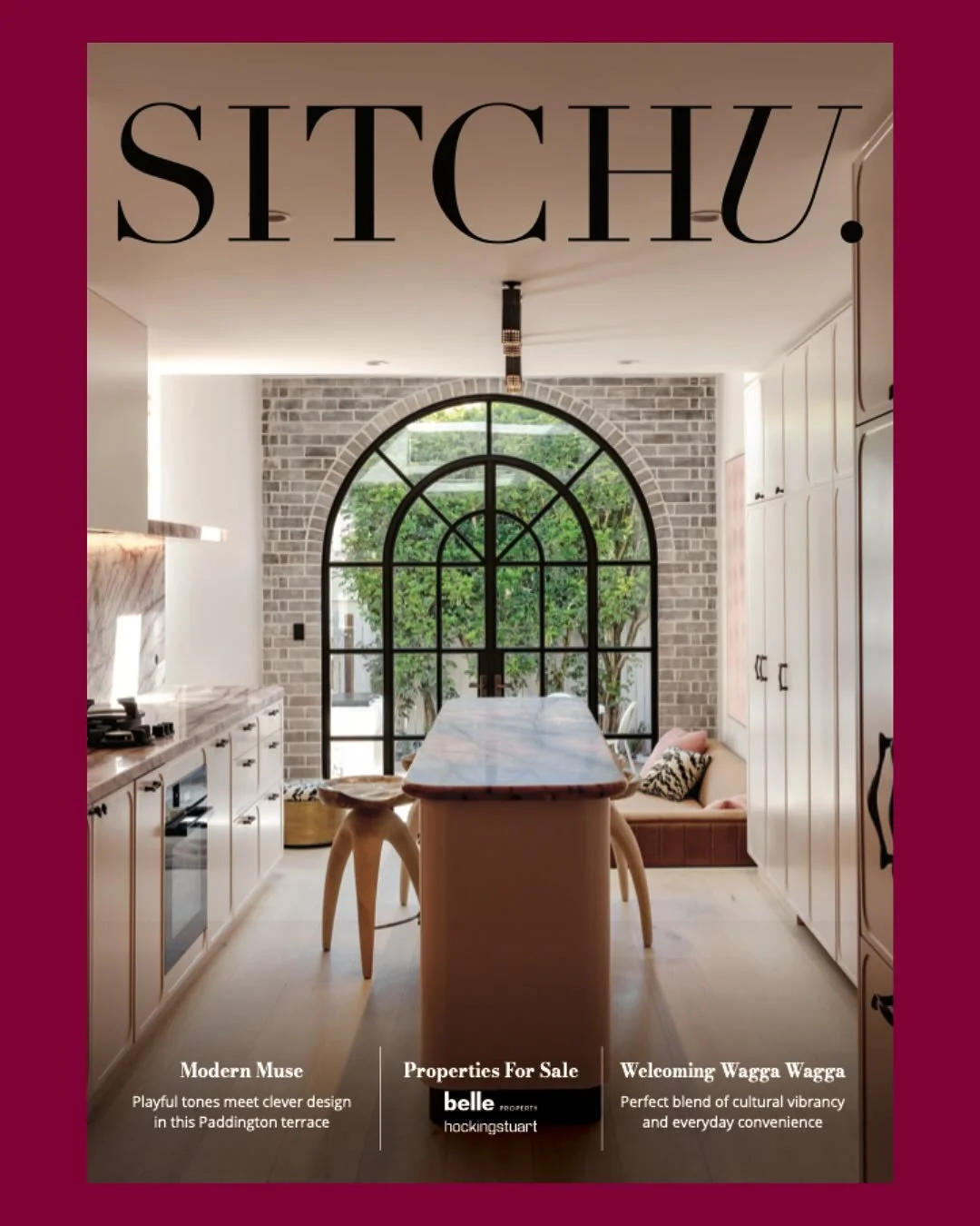 OUR PADDINGTON TERRACE FOR @sitchu.sydney 

Discover the beauty of our renovated terrace in Paddington&rsquo;s beautiful tree lined streets, complete with bold textures, print and art. 

Ultimately, a family home with total expression, design directi