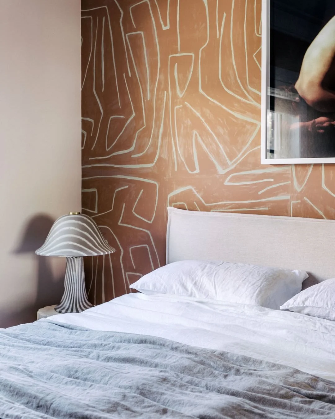 This first image is a fave. I remember vividly finding these vintage lamps on marketplace and needing to shift the room immediately to accommodate them. 

That&rsquo;s how it usually starts - I find something that sparks an idea and I test it out in 