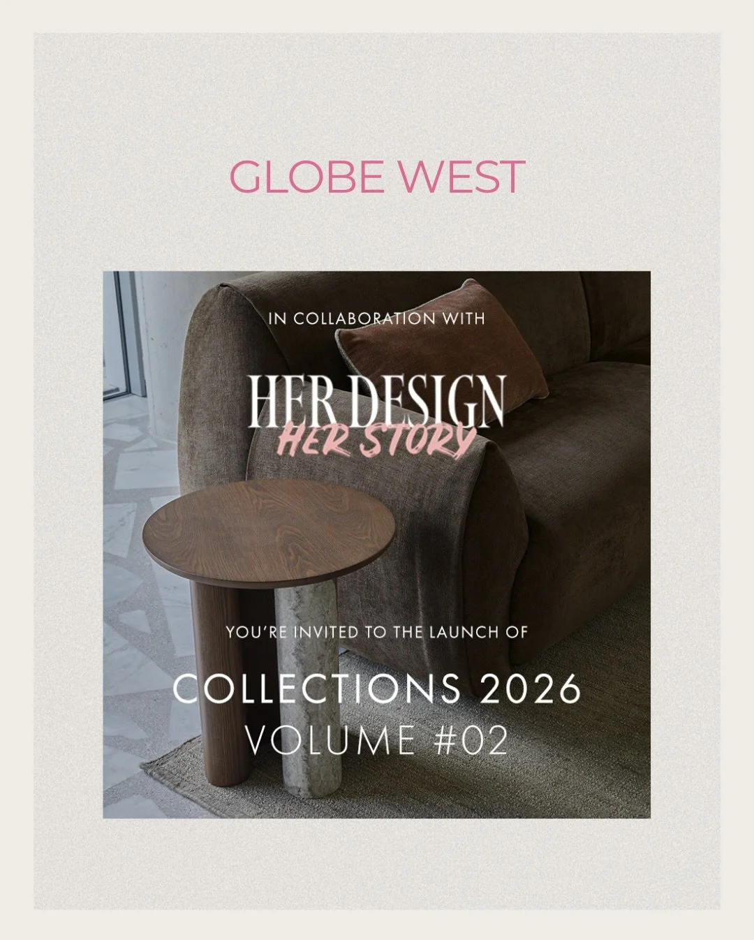 When design begins with conviction, it lasts.

Thank you @globewest for including me in Her Design. Her Story &mdash; a live conversation that celebrates women designing from experience, instinct and depth. 

Collections 2026.

CL xx