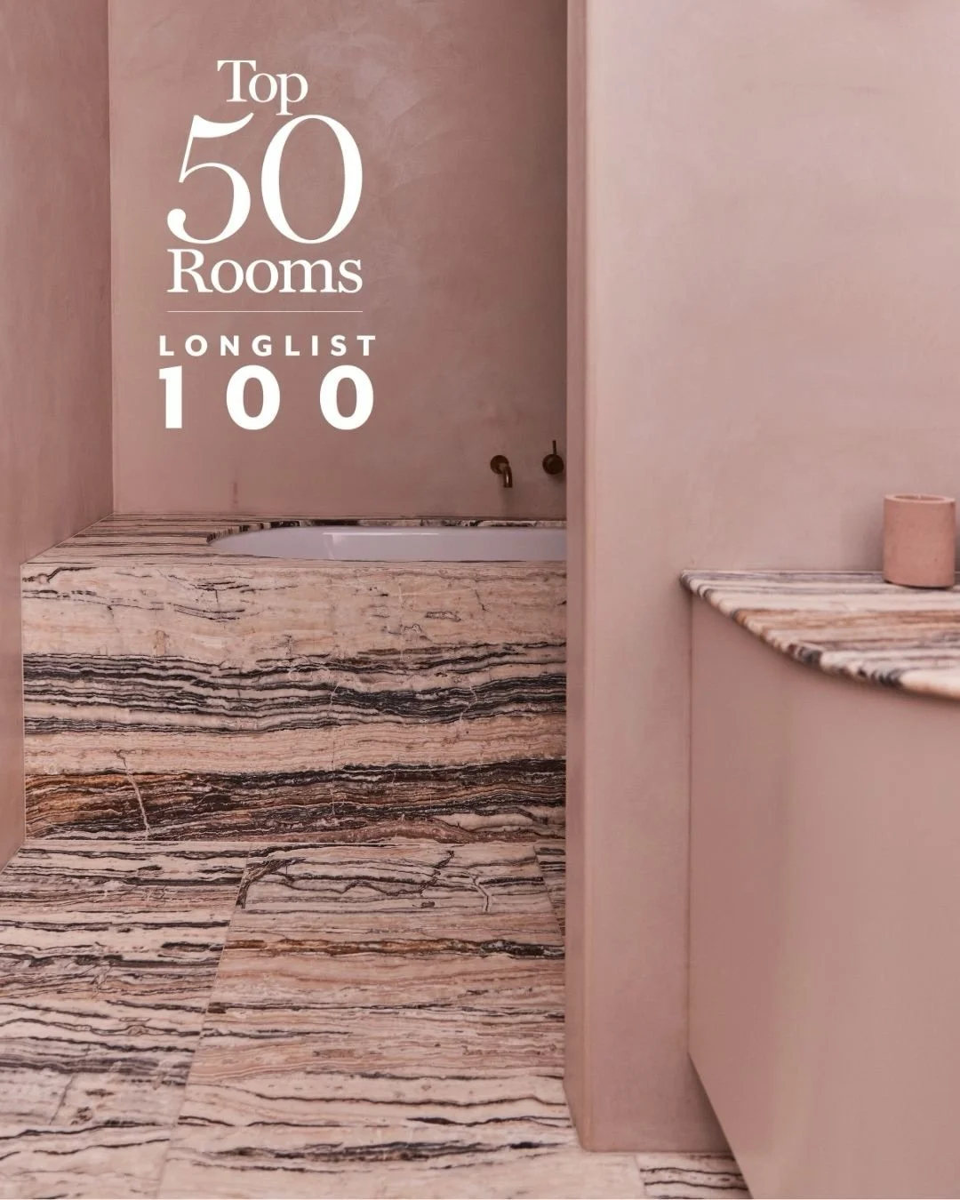Well, this is nice! I&rsquo;ve made the @houseandgarden Top 100 in two categories:

Best Bathrooms - Tarella 
Best Materials - RIYA Studios

Very happy to see my name amongst such brilliant designers. Thank you to the House and Garden team for the re
