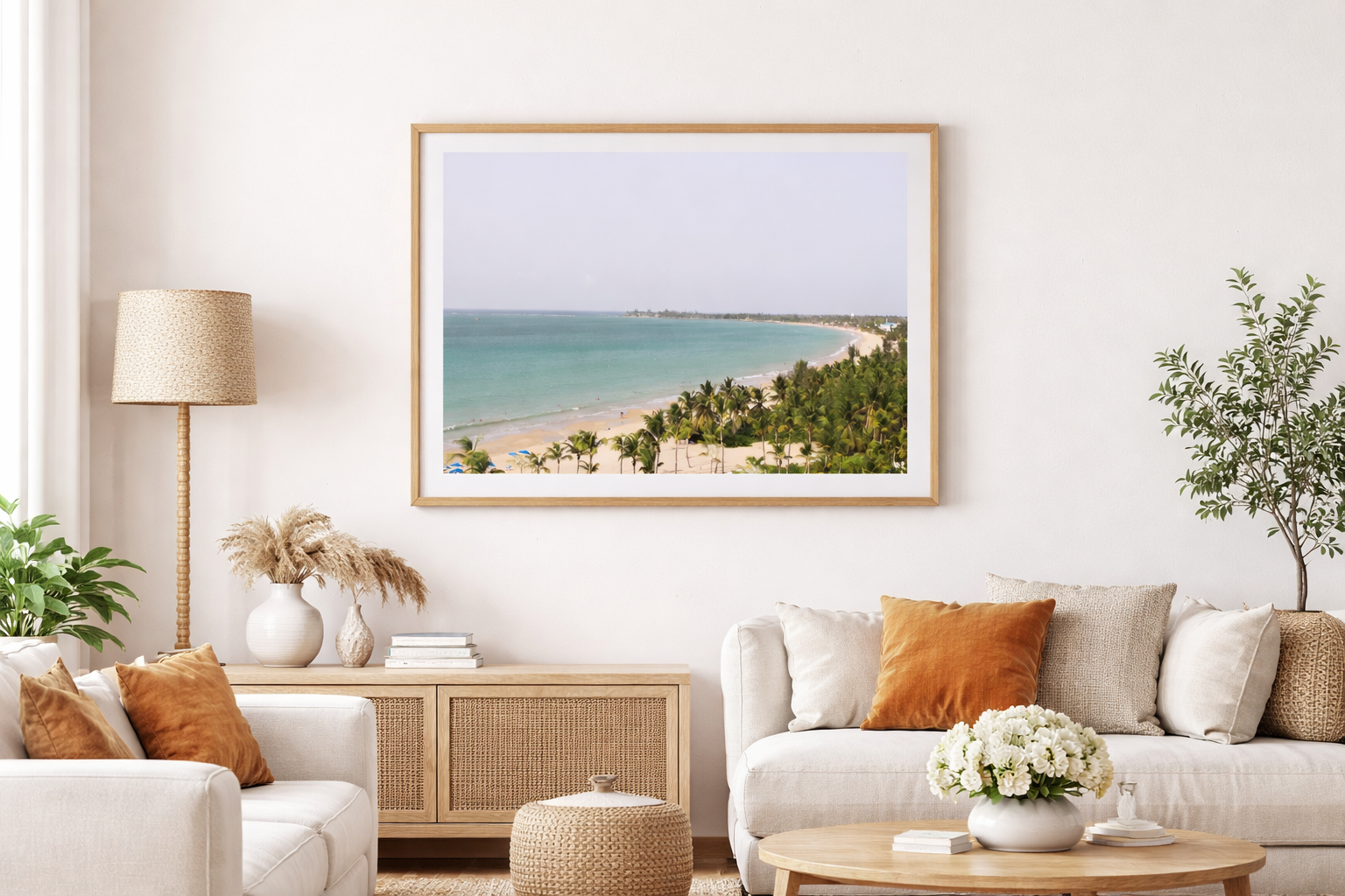 Palmas y Playa Print