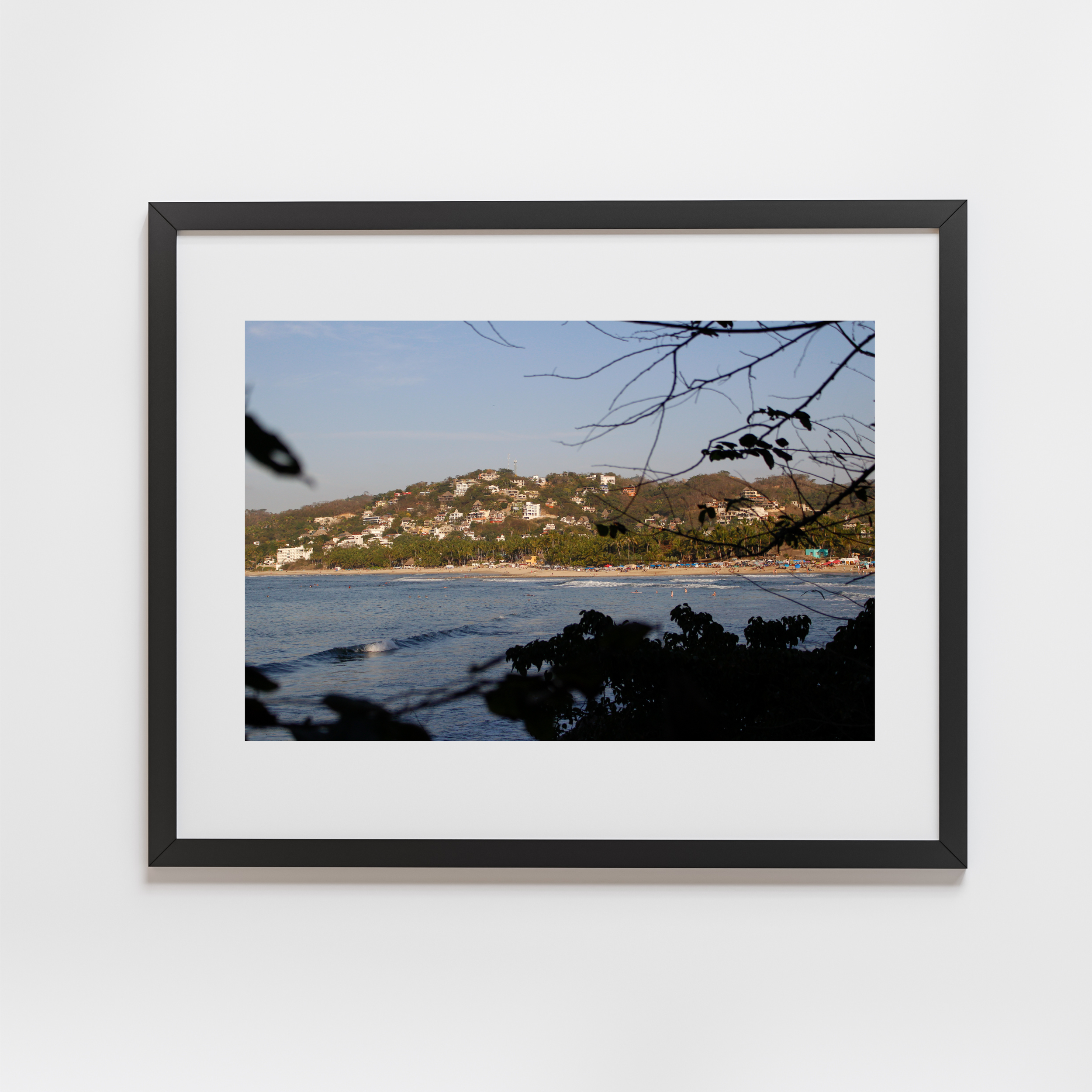 Hidden View of Sayulita Print