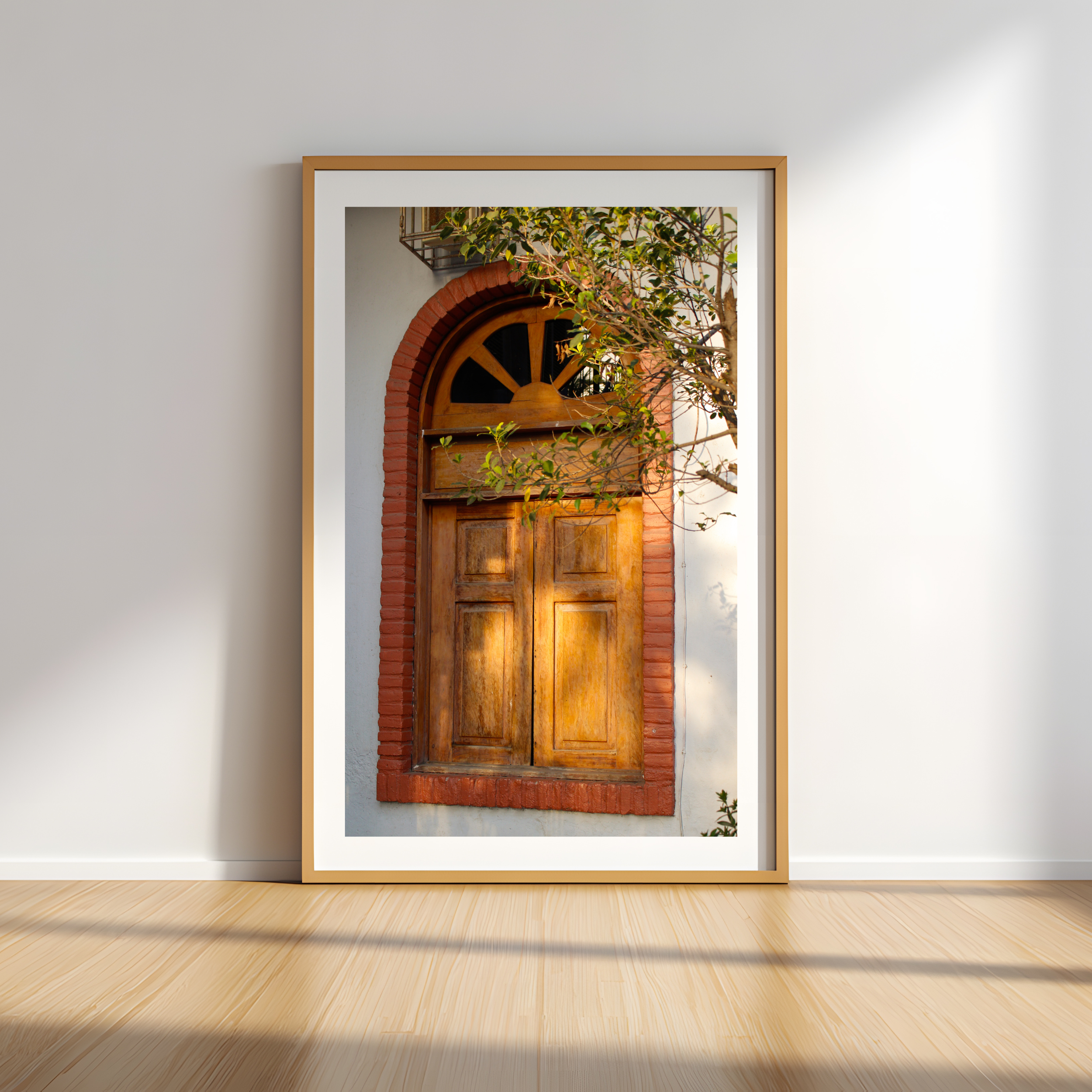 Golden Hour Window Print