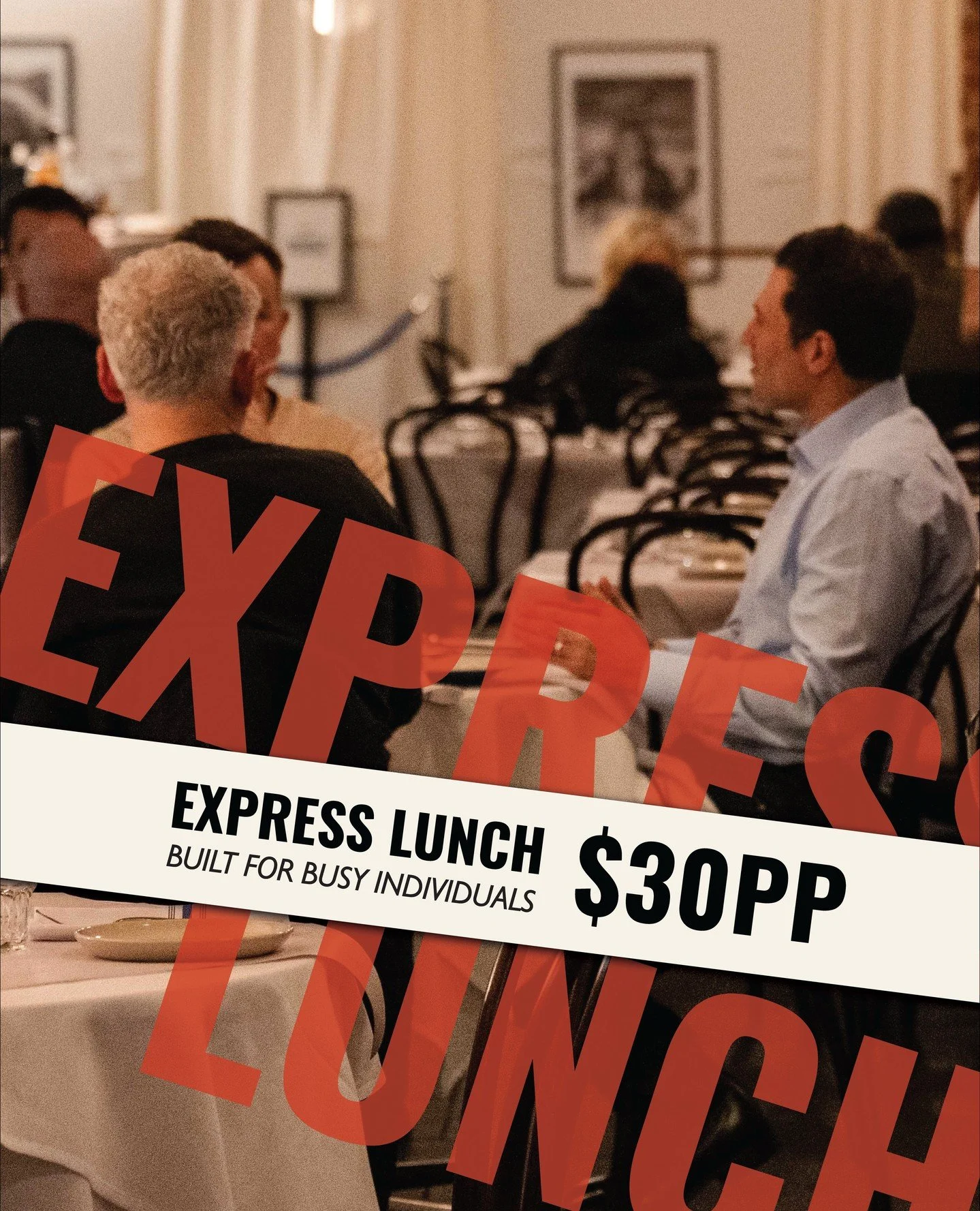 $30 Express Lunch at Ronnie's.⁠
⁠
Looking for the perfect quick lunch in the heart of Melbourne&rsquo;s CBD? Ronnie&rsquo;s has you covered.⁠
⁠
For just $30, enjoy a main of your choice plus our signature Ronnie&rsquo;s Focaccia, olive oil + balsamic
