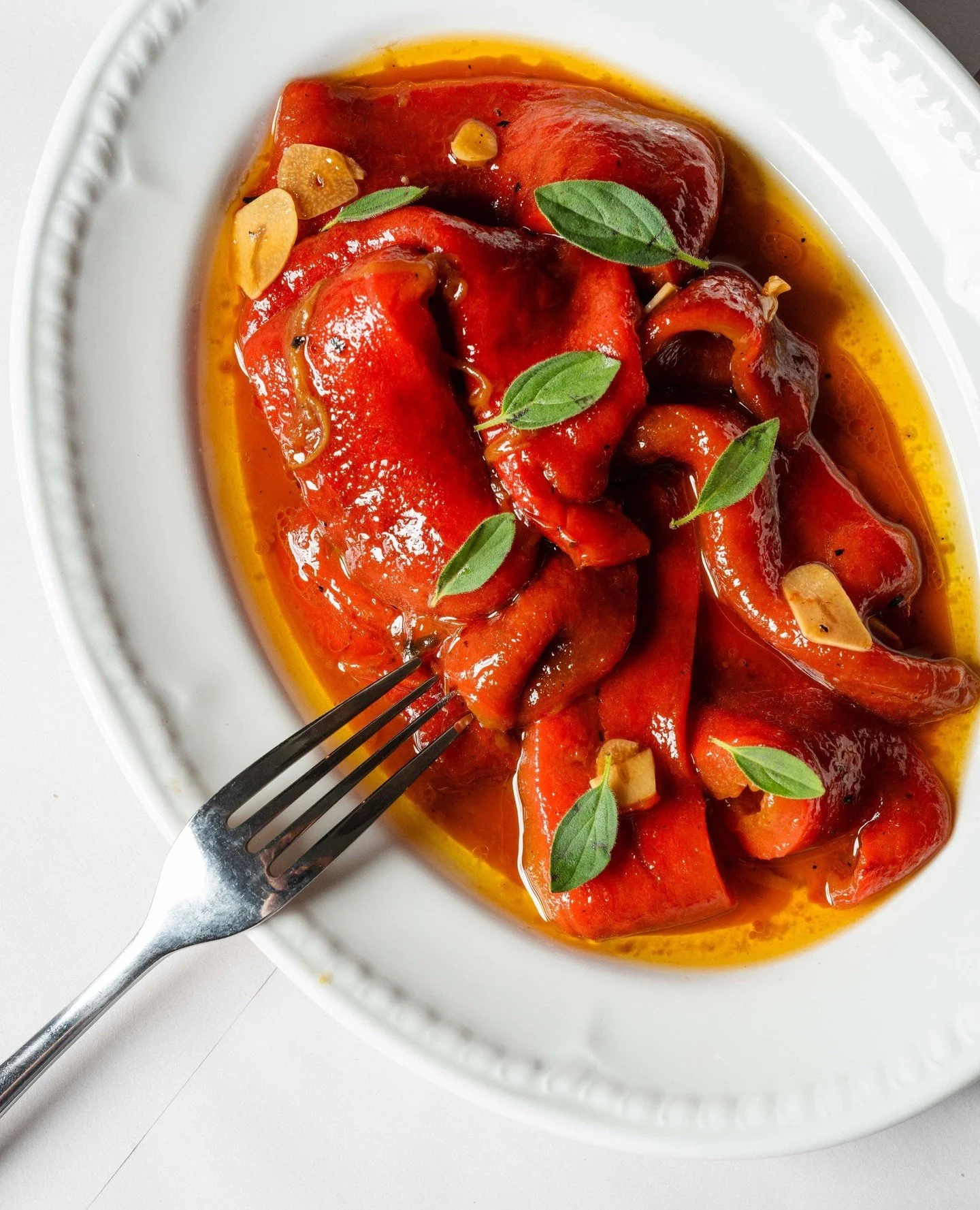There&rsquo;s something beautifully nostalgic about pepperonata done properly. Ours folds together sweet peppers, garlic, marjoram and aged balsamic in a way that feels both rustic and refined.⁠
⁠
#RonniesMelbourne #MelbourneDining #ItalianInMelbourn