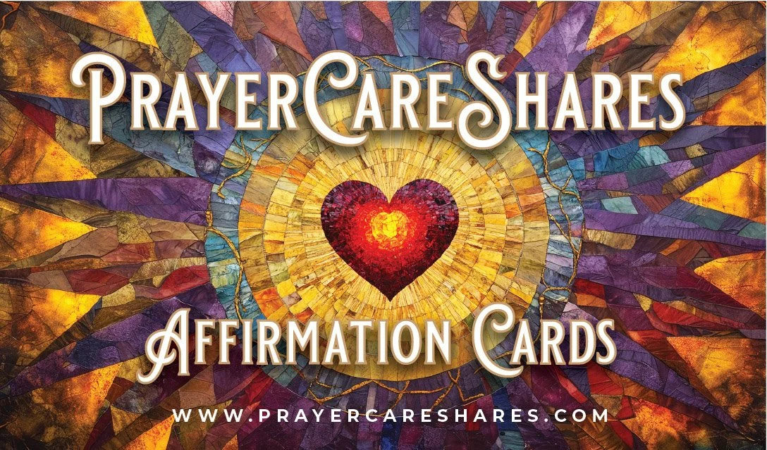 PrayerCareShares, Deck of 50 meaningful Affirmation Quotes included in our Portable Affirmation Kit.
