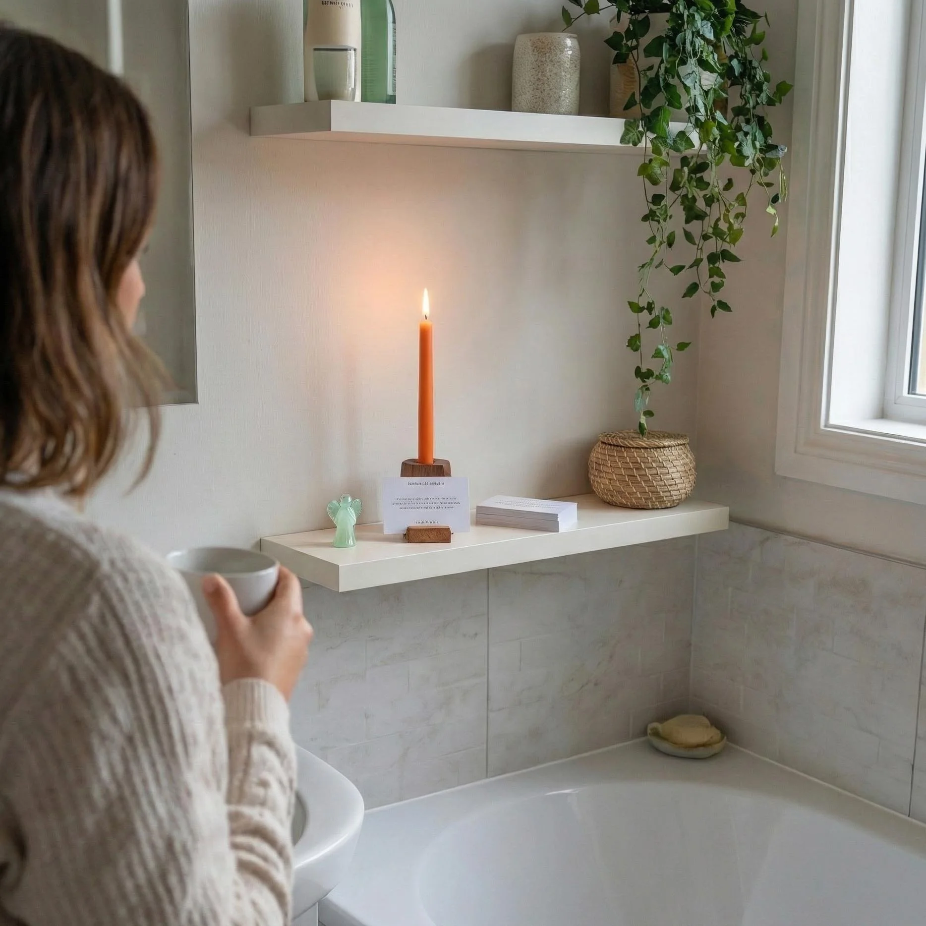 Calm before the bath