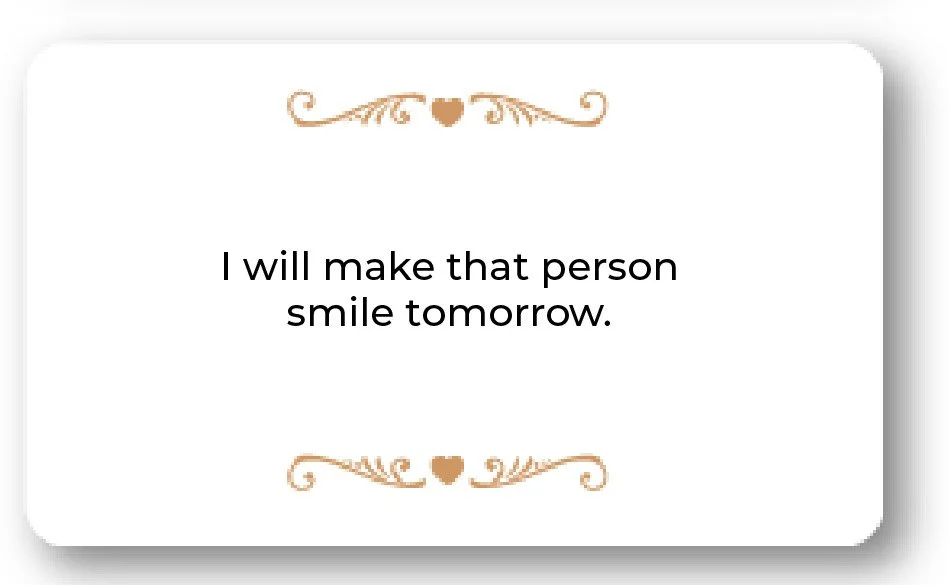 PrayerCareShares, Sample powerful Affirmation Quote for Making someone smile.