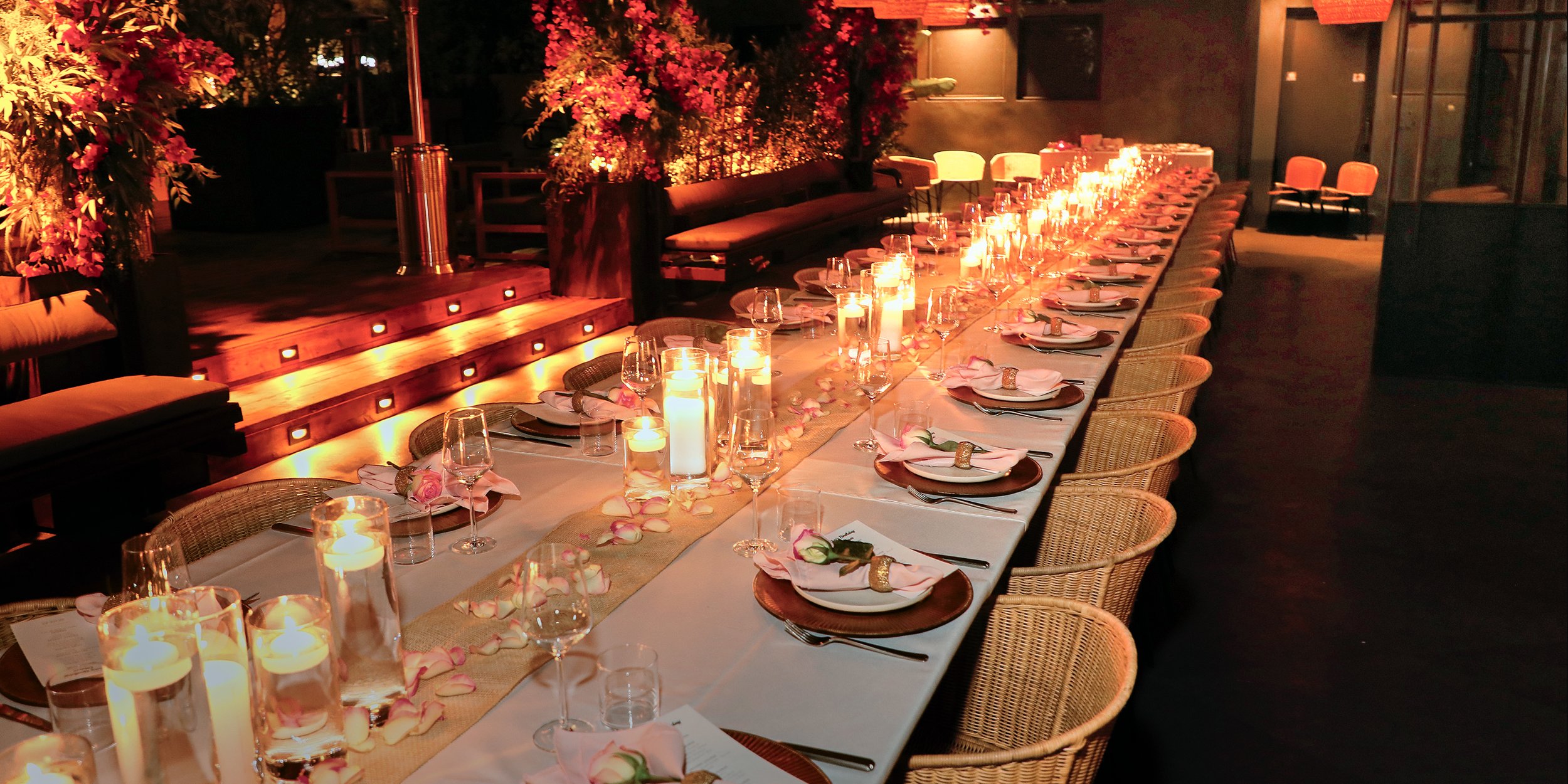 Host unforgettable private dinners, wedding receptions, and holiday parties at Paloma Venice with elegant candlelit tables, chef-driven cuisine, and exceptional hospitality.