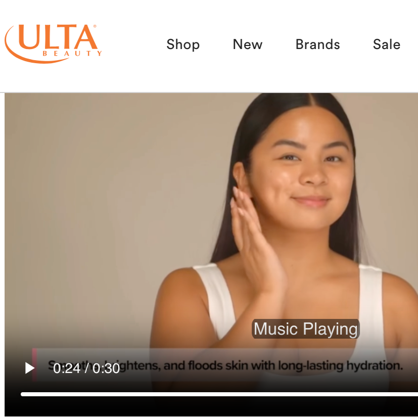 ULTA.com Short-Form Product Tutorials