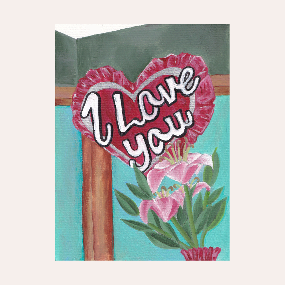 Funny Valentine 5x7 Fine Art Print (original Version)