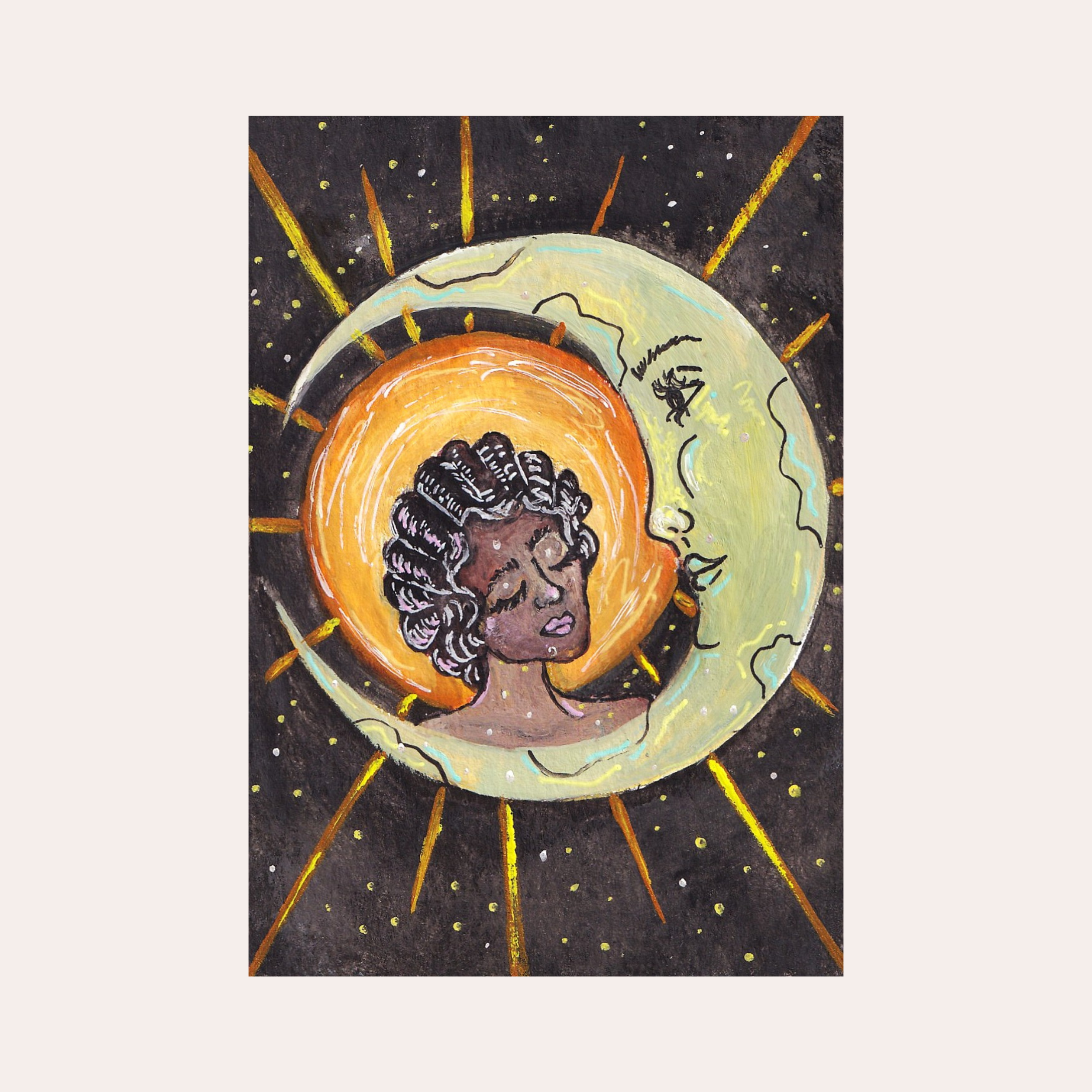 Sun and moon
