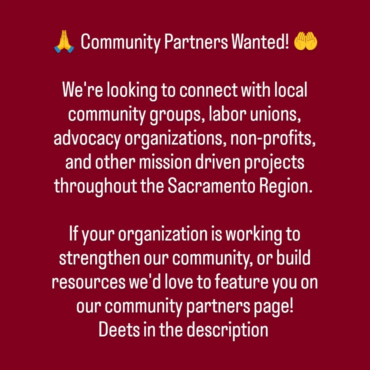 Are you interested in being listed?
Send us a DM or email with:
--Organization name
--Website or social media link
--Brief description of your mission
--Contact information (optional)
--Logo (high res, 300dpi+) 

We will also be profit sharing to sel
