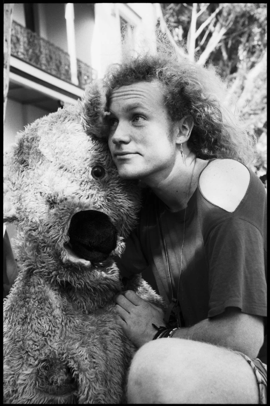 Rich Gregory gives his Wilderness Society koala suit a rest | 1992 | R07-09