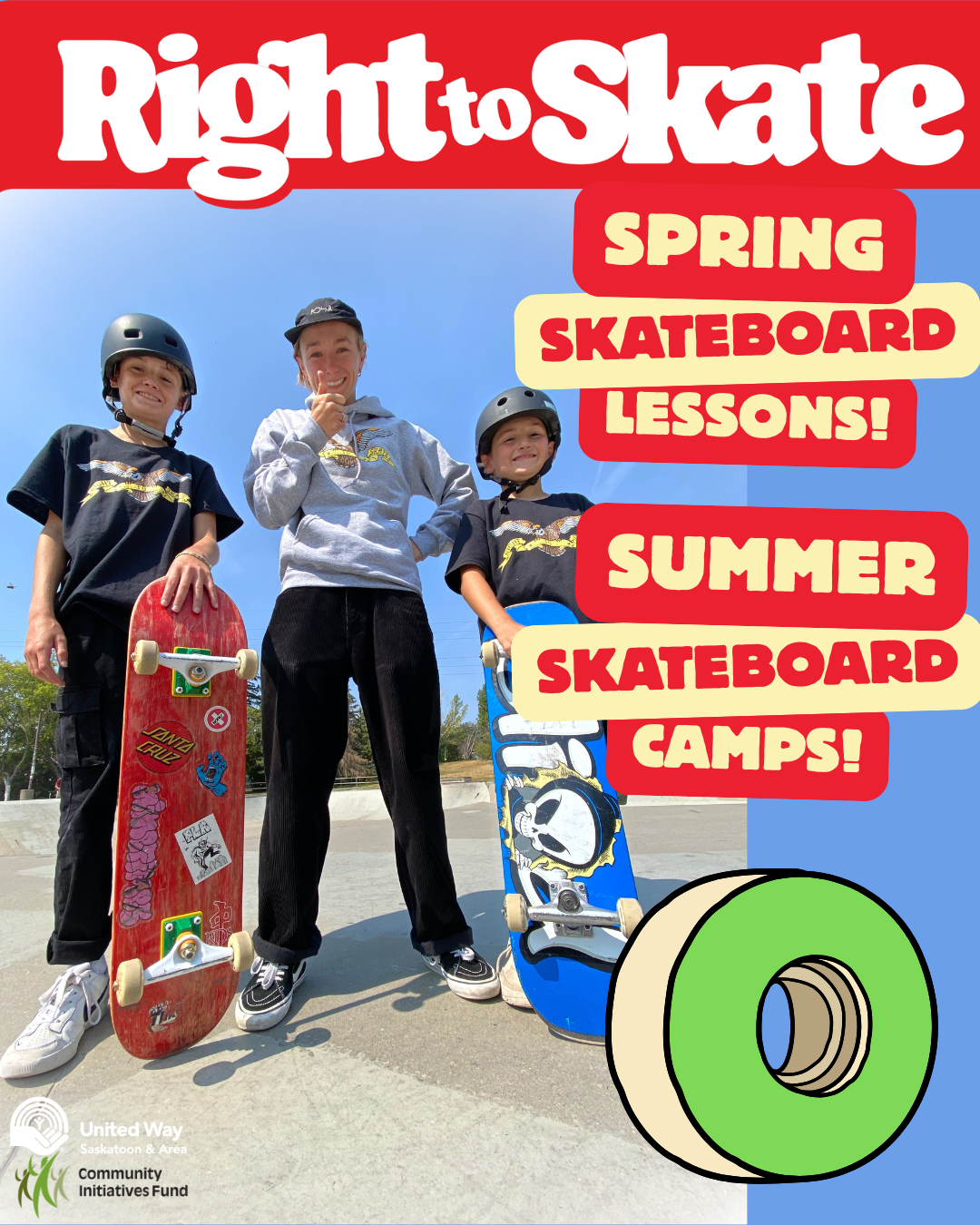 saskatoon skateboard lessons summer camps