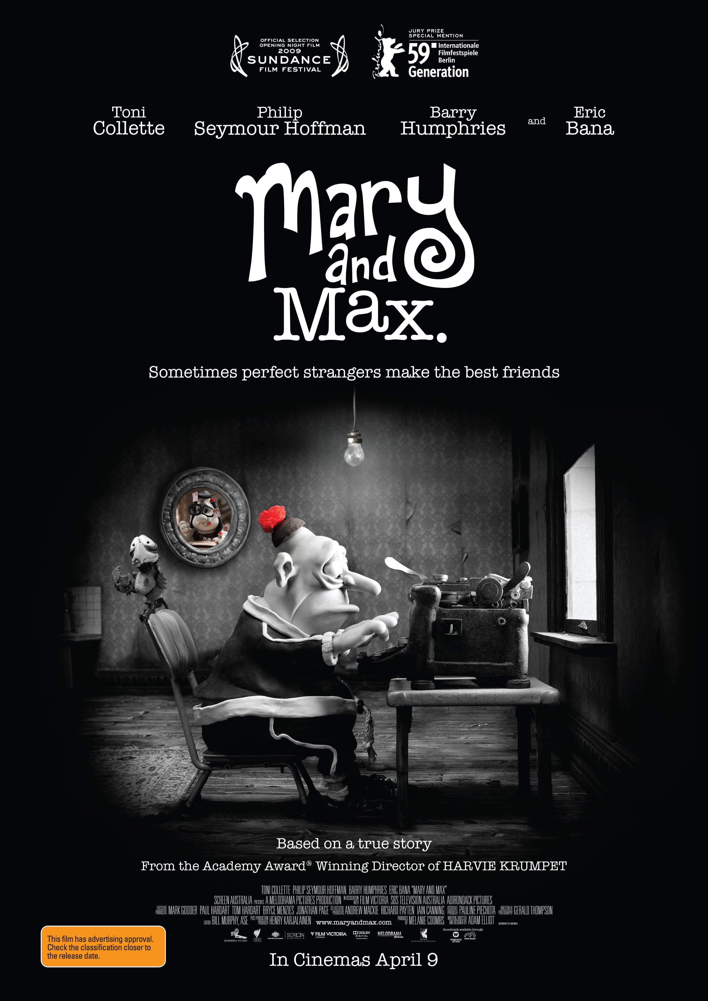 Mary and Max (2009)