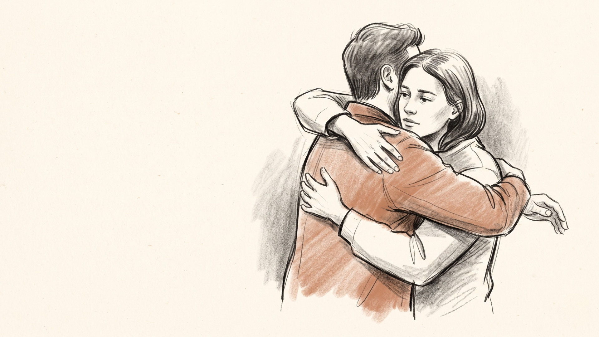 The Hug You Can't Wait to End