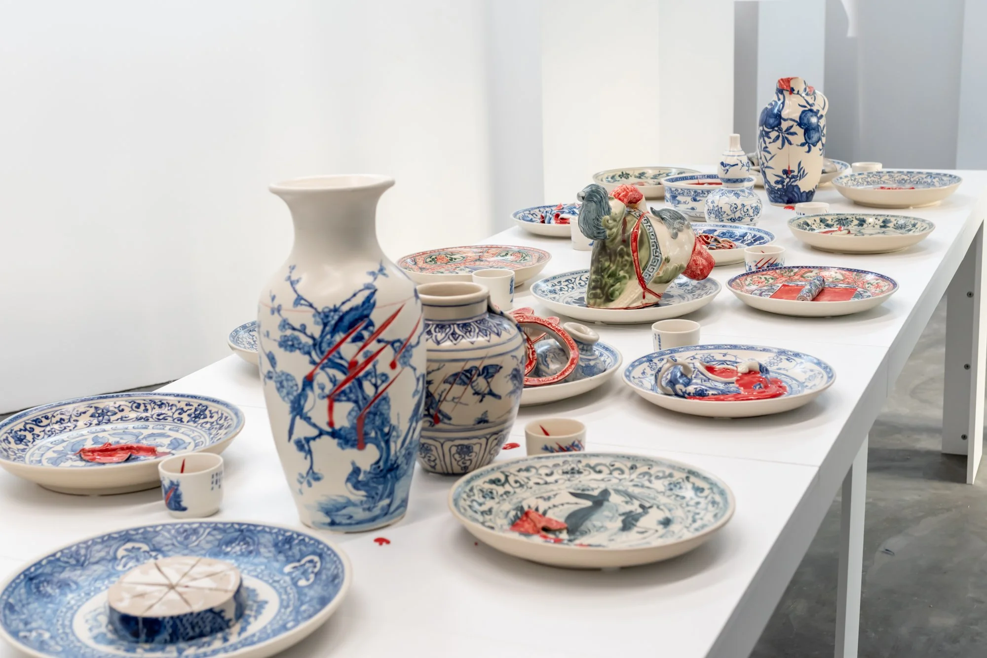 Nguyen Duy Manh , table details, 2025, photo by Nancy Karam courtesy of Galerie Bao.0142.jpg