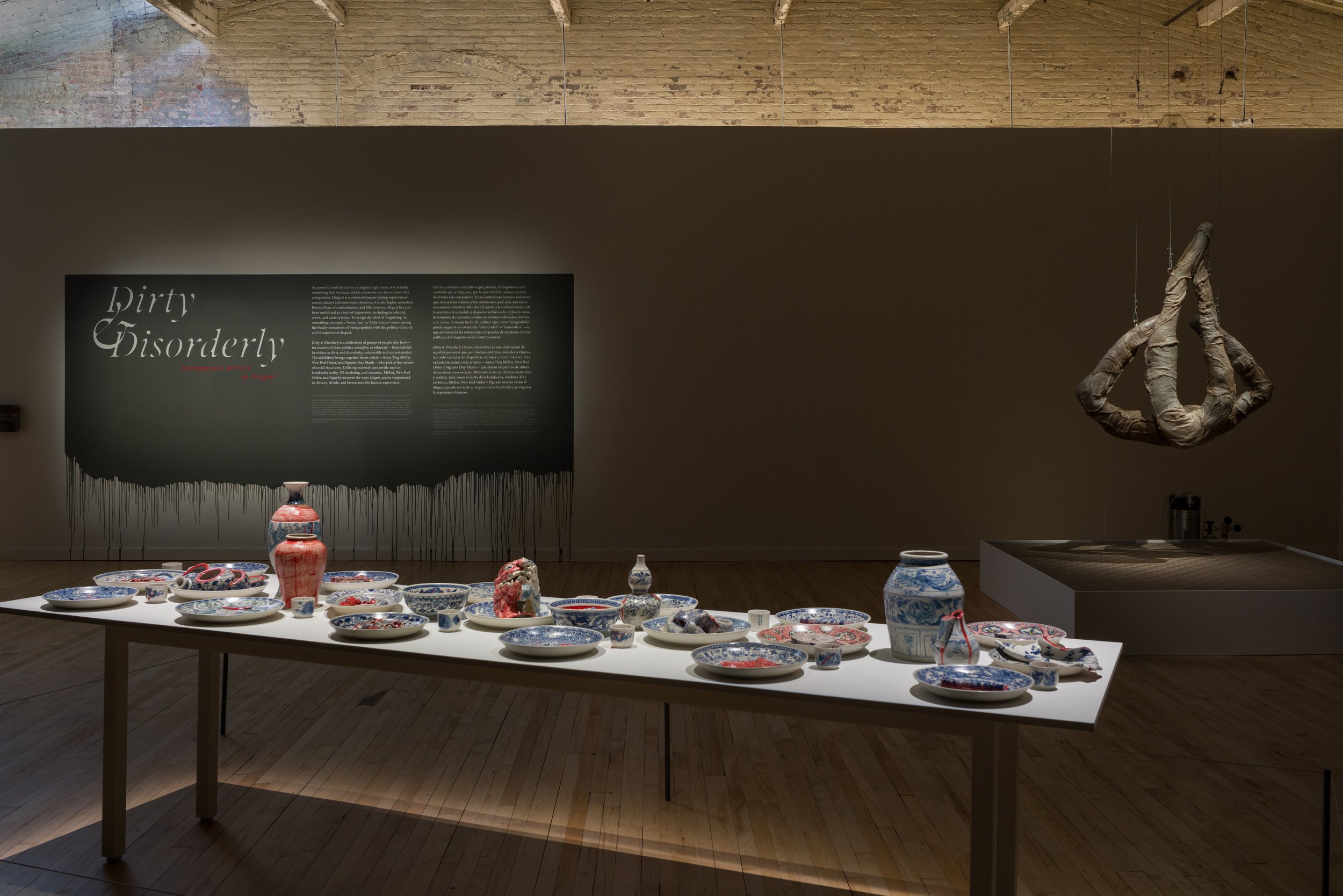 Installation view, Nguyễn Duy Mạnh, Dirty & Disorderly: Contemporary Artists on Disgust, Image courtesy of Massachusetts Museum of Contemporary Art. Photo credit : Kaelan Burkett.jpg