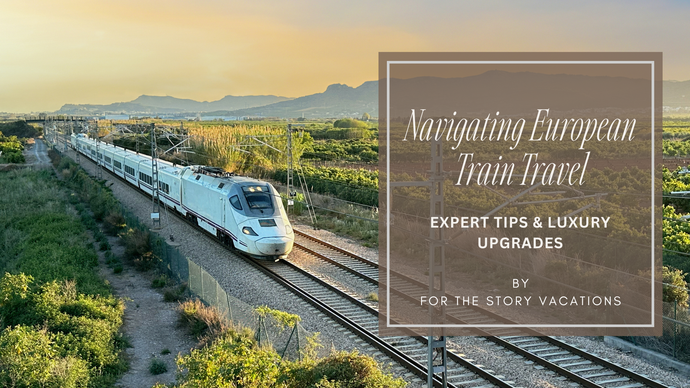 how to navigate european train travel