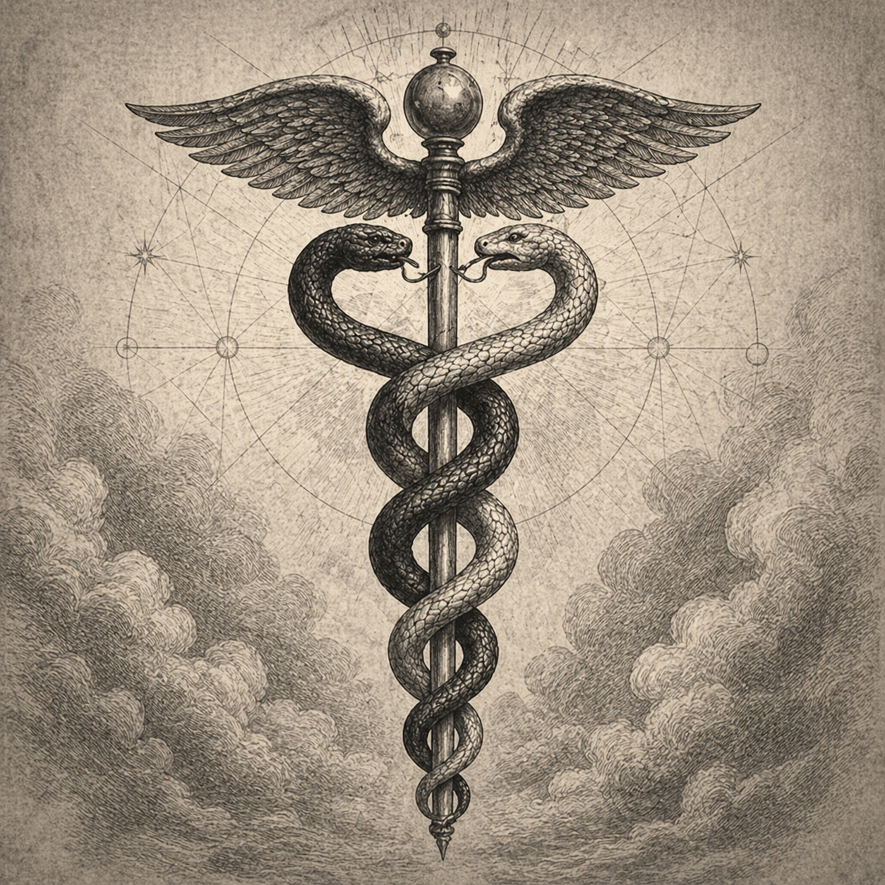 Il Glifo Vivente: Il Caduceo