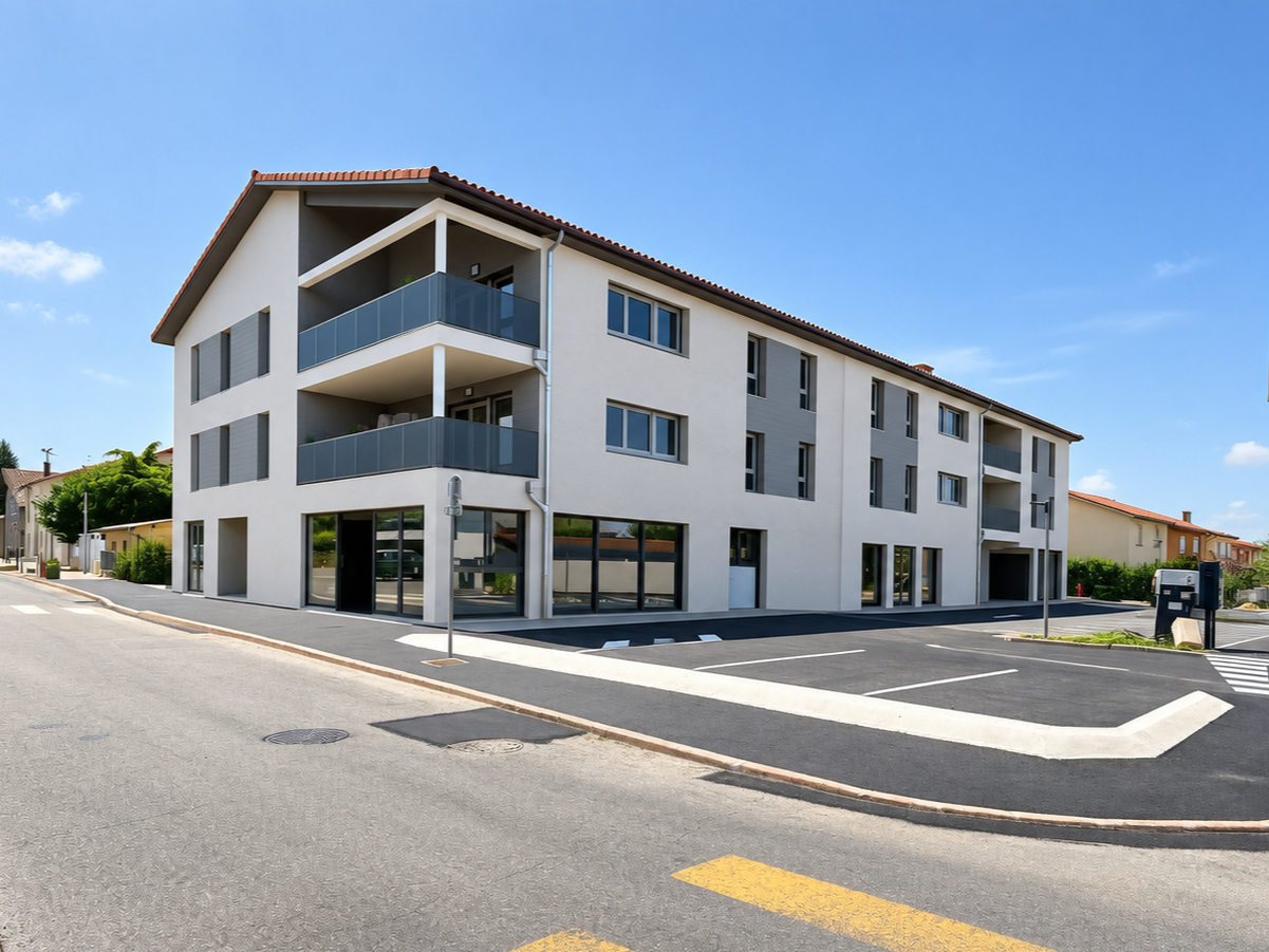 Construction de 14 logements collectifs - Alliade Habitat - Misérieux (01)