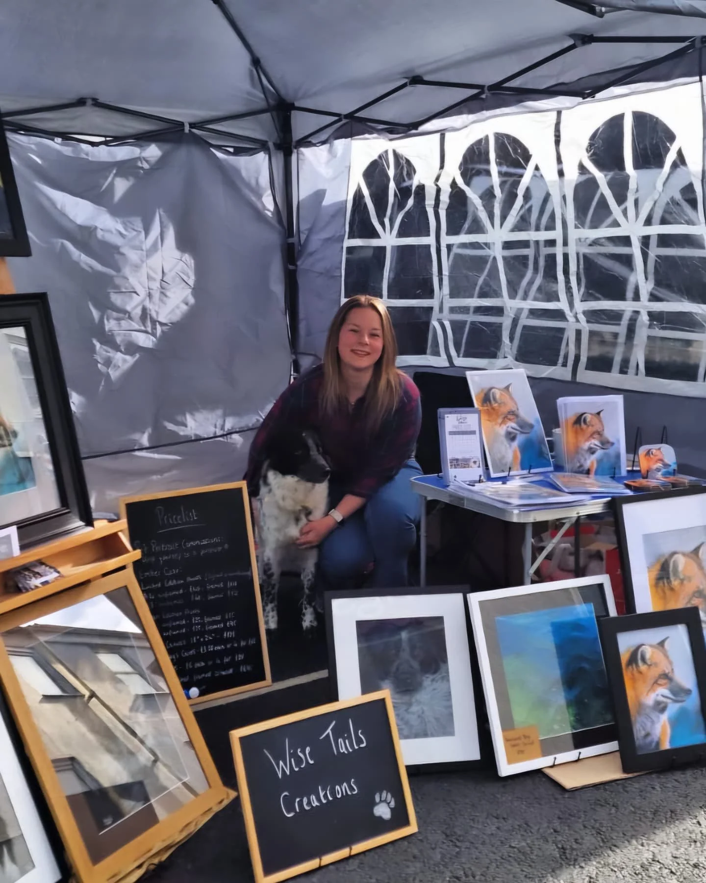 A Huge Thank You! 🦊🎨

The first Torpoint Street Market of the year is done, and what a fantastic day it was! A massive thank you to everyone who stopped by, chatted, admired my work, and supported Wise Tails Creations. Whether you treated yourself 