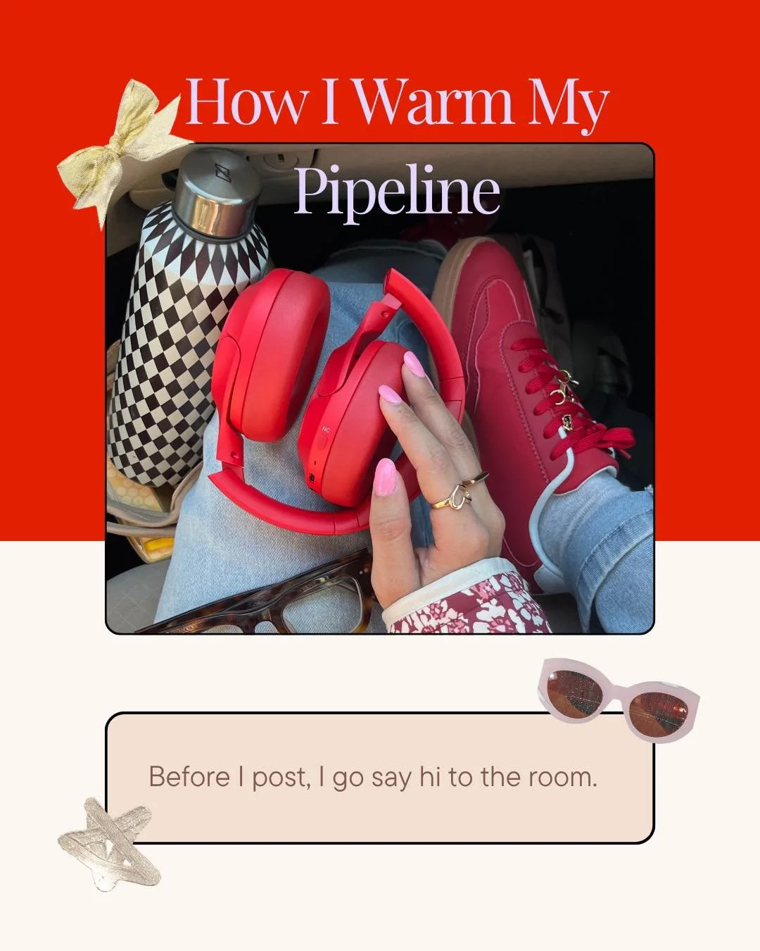 How I Warm My Pipeline

Before I post, I go say hi to the room.

I comment where buyers live.
I add value without pitching.
I ask better questions than &ldquo;Thoughts?&rdquo;

Then when I post,
the right eyes are already watching.

&rarr; 15&ndash;3