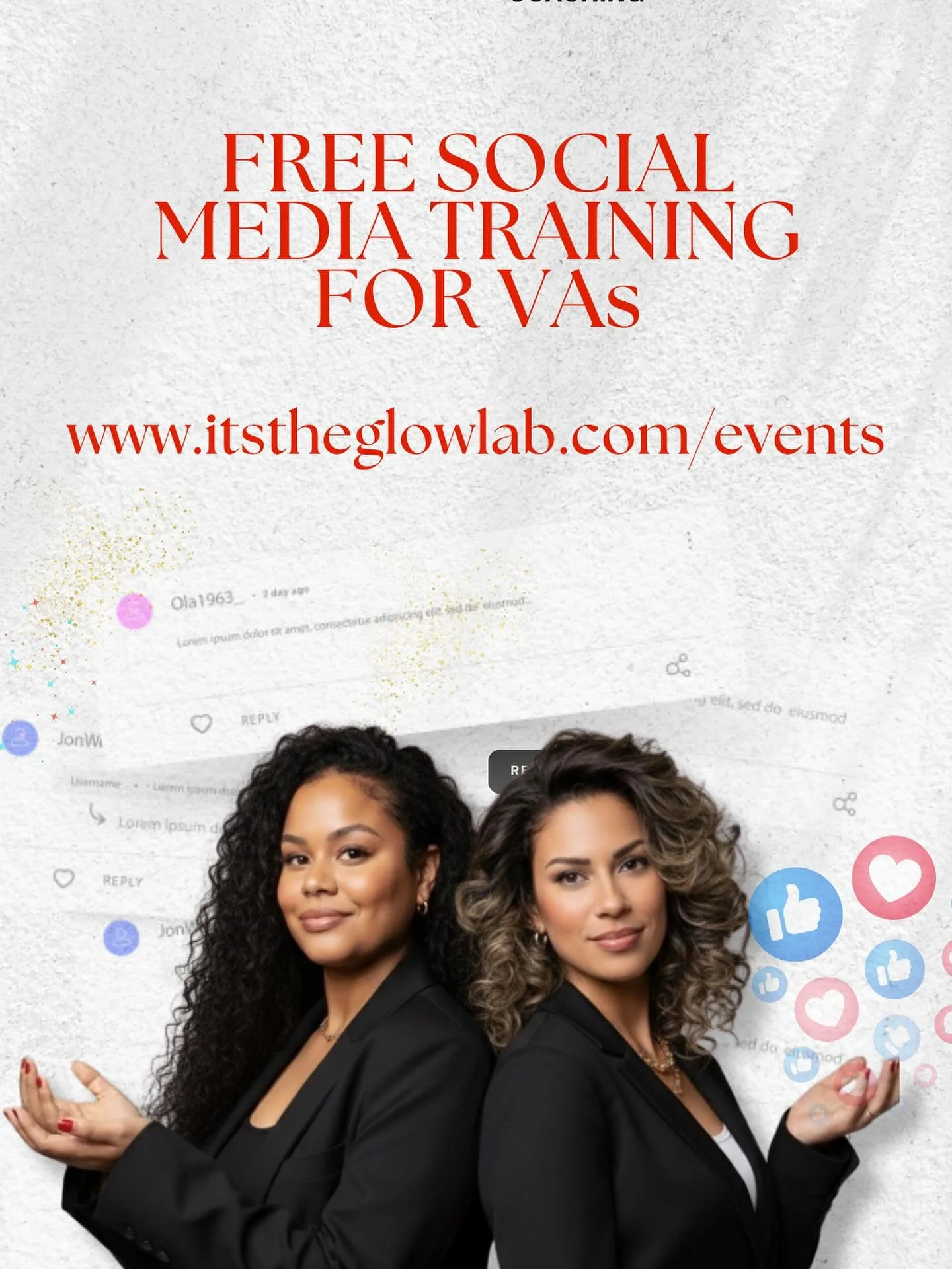 Got plans Saturday morning? (You do now.) 💃🏽

VAs we&rsquo;re getting in formation...

I&rsquo;m hosting a free live training this Saturday, October 25th at 10am PST with social media influencer Zabrielle Little.

We&rsquo;re covering social media 