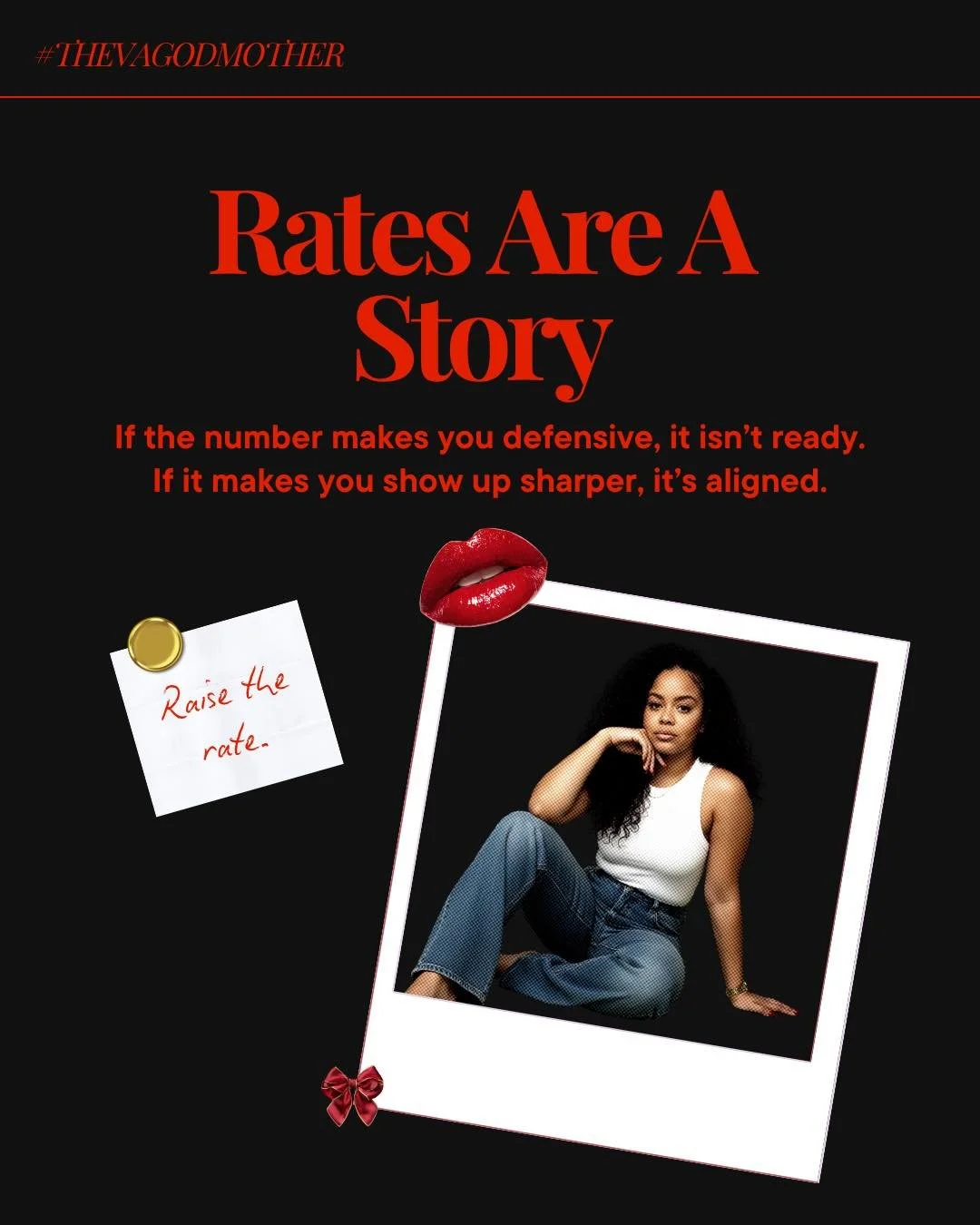 Rates Are A Story

Your price tells a story about value, scope, and confidence.

If the number makes you defensive, it isn&rsquo;t ready.
If it makes you show up sharper, it&rsquo;s aligned.

I raised rates when my deliverables moved from &ldquo;done
