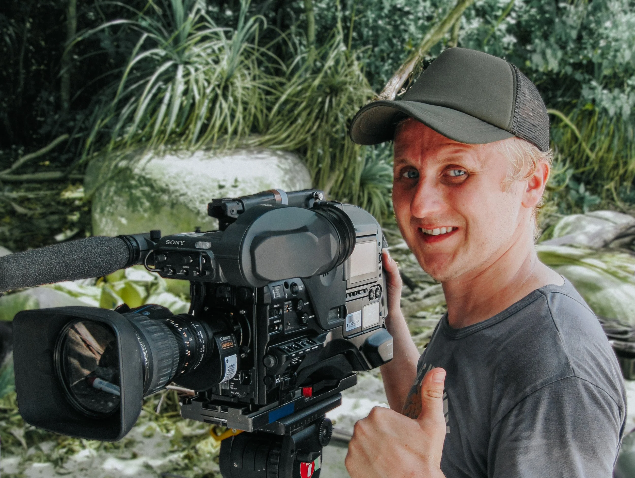 TV-fotograf på reise