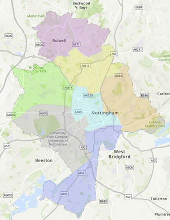 Delivery locations