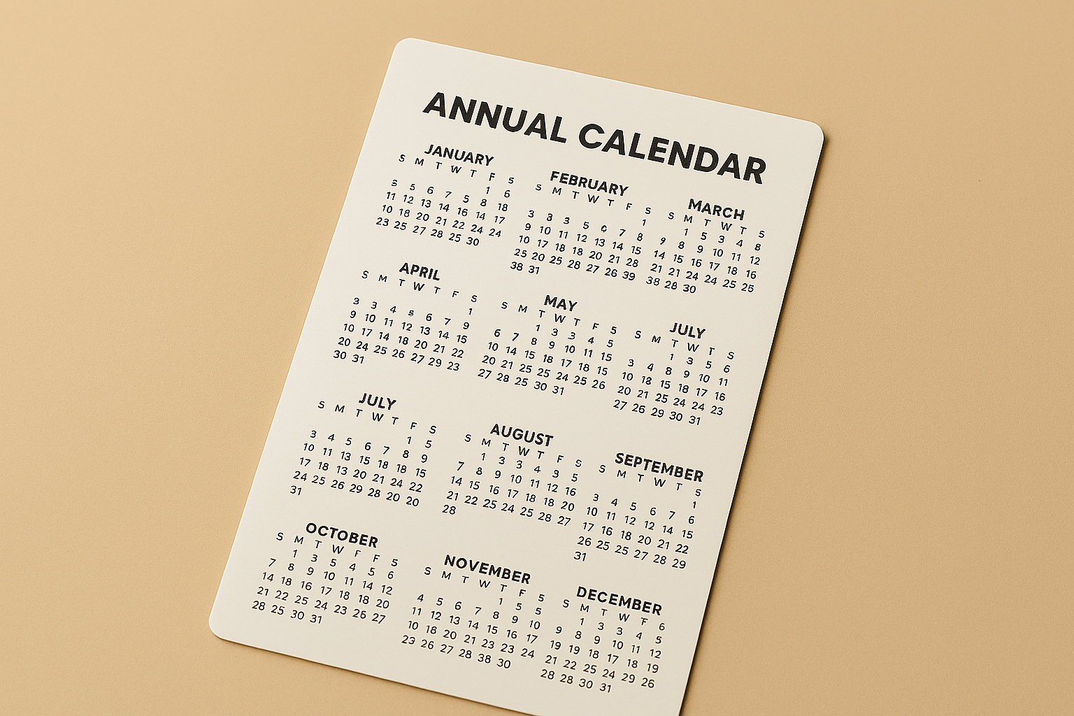 Diversity calendar