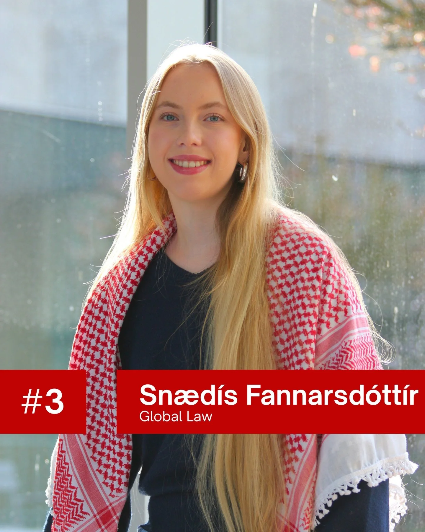 Vote for our #3 Sn&aelig;d&iacute;s, #17 Mihaela, #14 Onaopemipo, and #29 Suvali!

Vote for PSA on April 20th, 21st, and 22nd!💗

Vote for integritiy. Vote for change. Vote PSA 🇵🇸✨❤️&zwj;🔥
#tilburguniversity