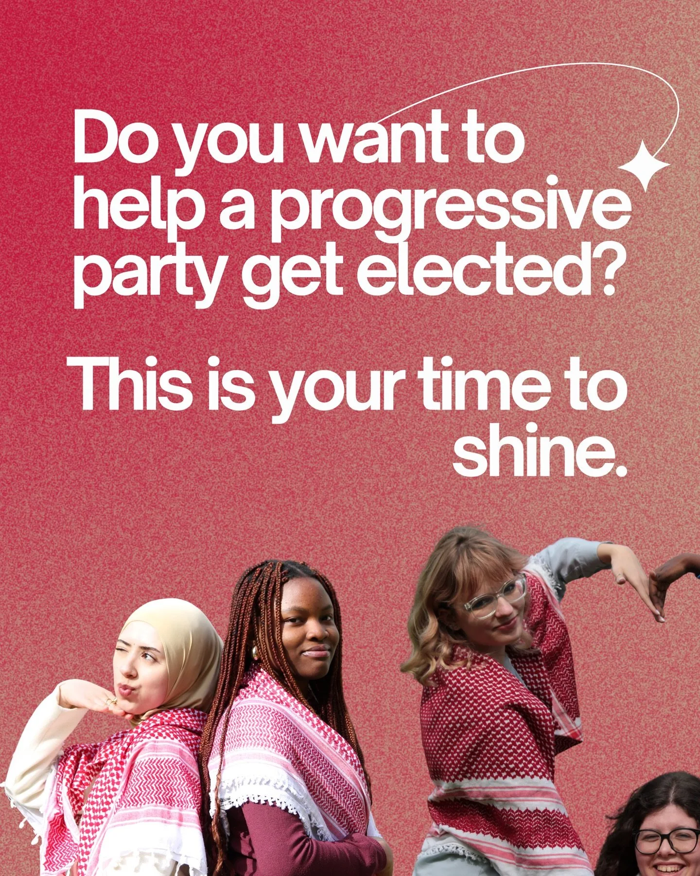 Thank you for everyone who asked how they could help us out and the answer is you can still join us and help us on the election days on the 20th, 21st, and 22nd of April! ✨

We had a lot of fun last year during the election days and you can still joi