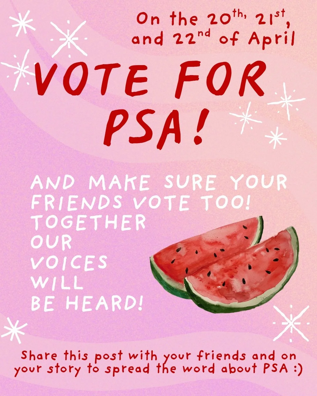 From now on you can vote for PSA until the 22nd of April! You can scan the QR code, use the link in our bio, or the link you got to your Tilburg uni email!

Share this post on your story and make sure that your friends vote for the only progressive p