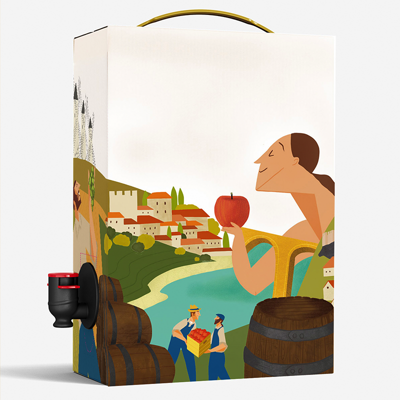 Ilustración Diseño Packaging