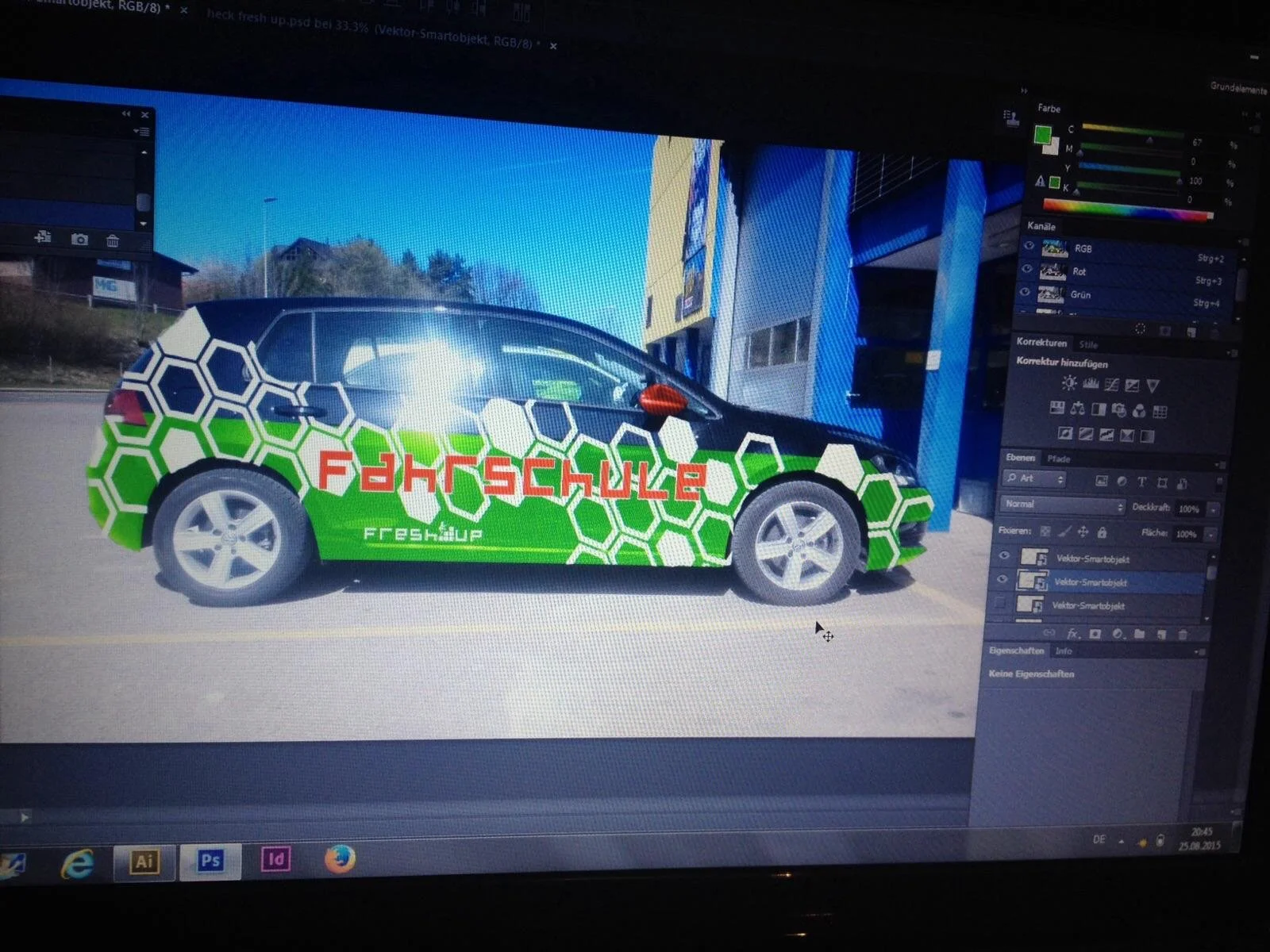 Erste Designvorschläge