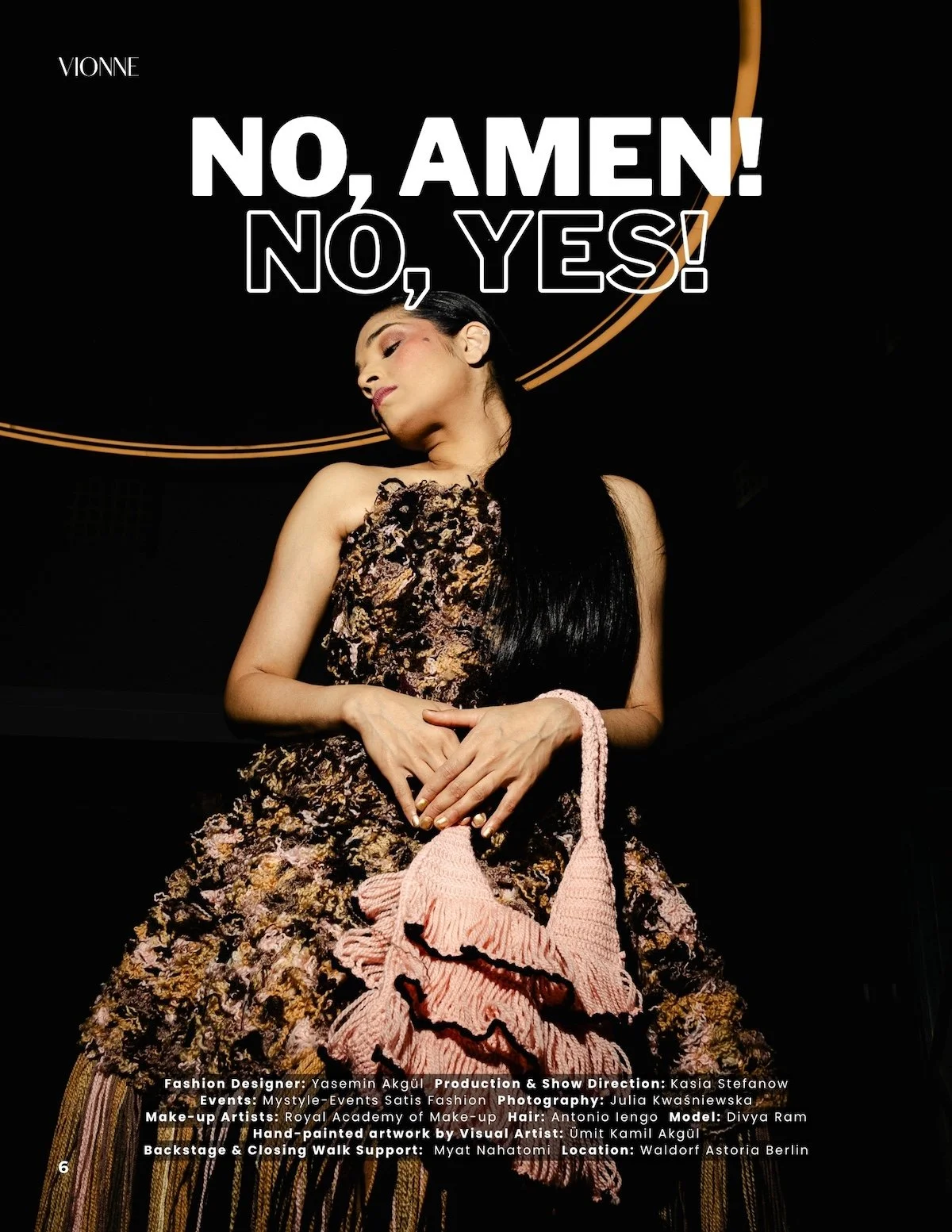 Yasemin Akgül: NO, AMEN! NO, YES!