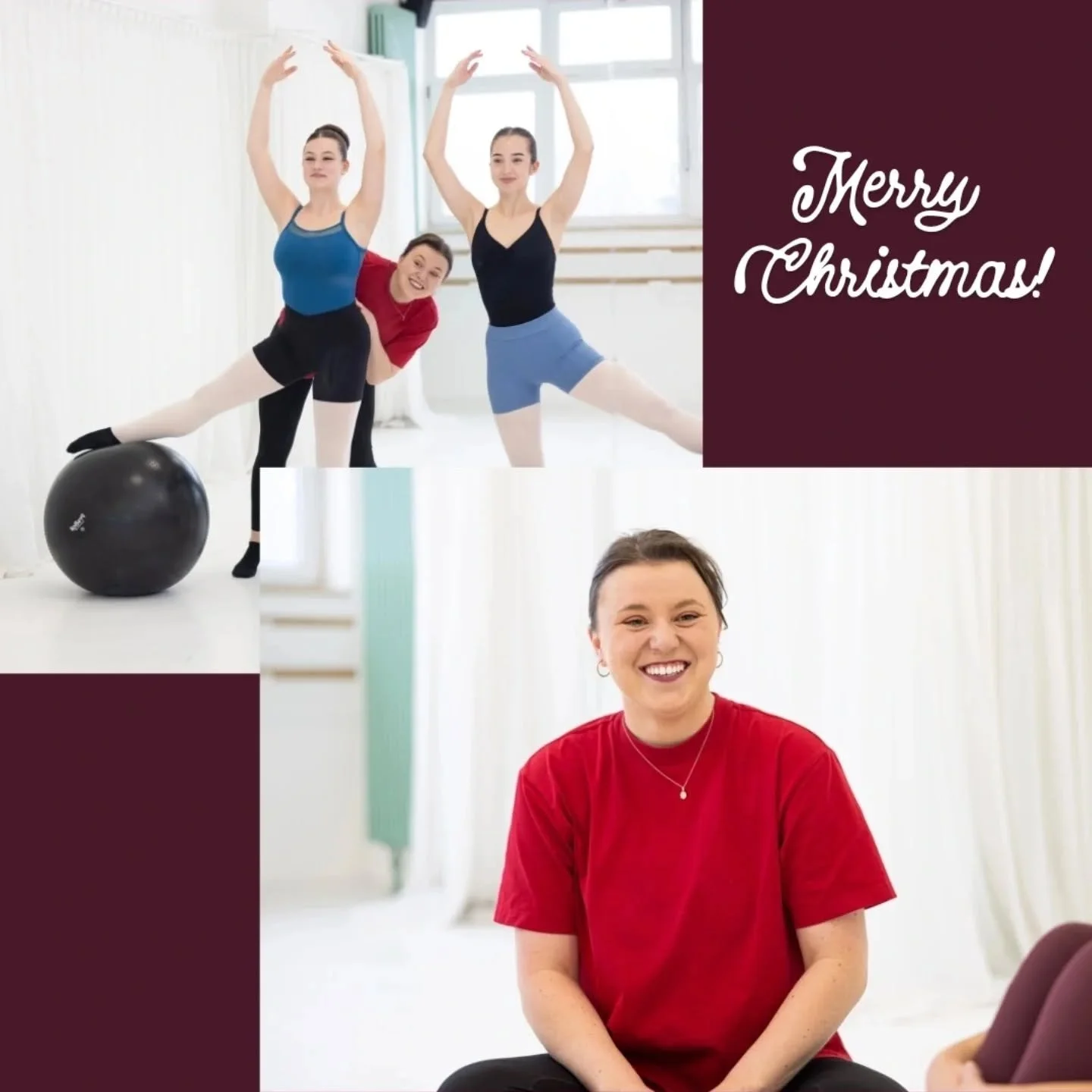 Zum Jahresende m&ouml;chte ich Danke sagen - f&uuml;r Euer Vertrauen, Eure Begeisterung und all die sch&ouml;nen gemeinsamen Ballett- und PBT-Stunden im vergangenen Jahr 🩰✨
Jetzt ist Zeit f&uuml;r Ruhe, Familie und ein bisschen Abstand vom Alltag. 
