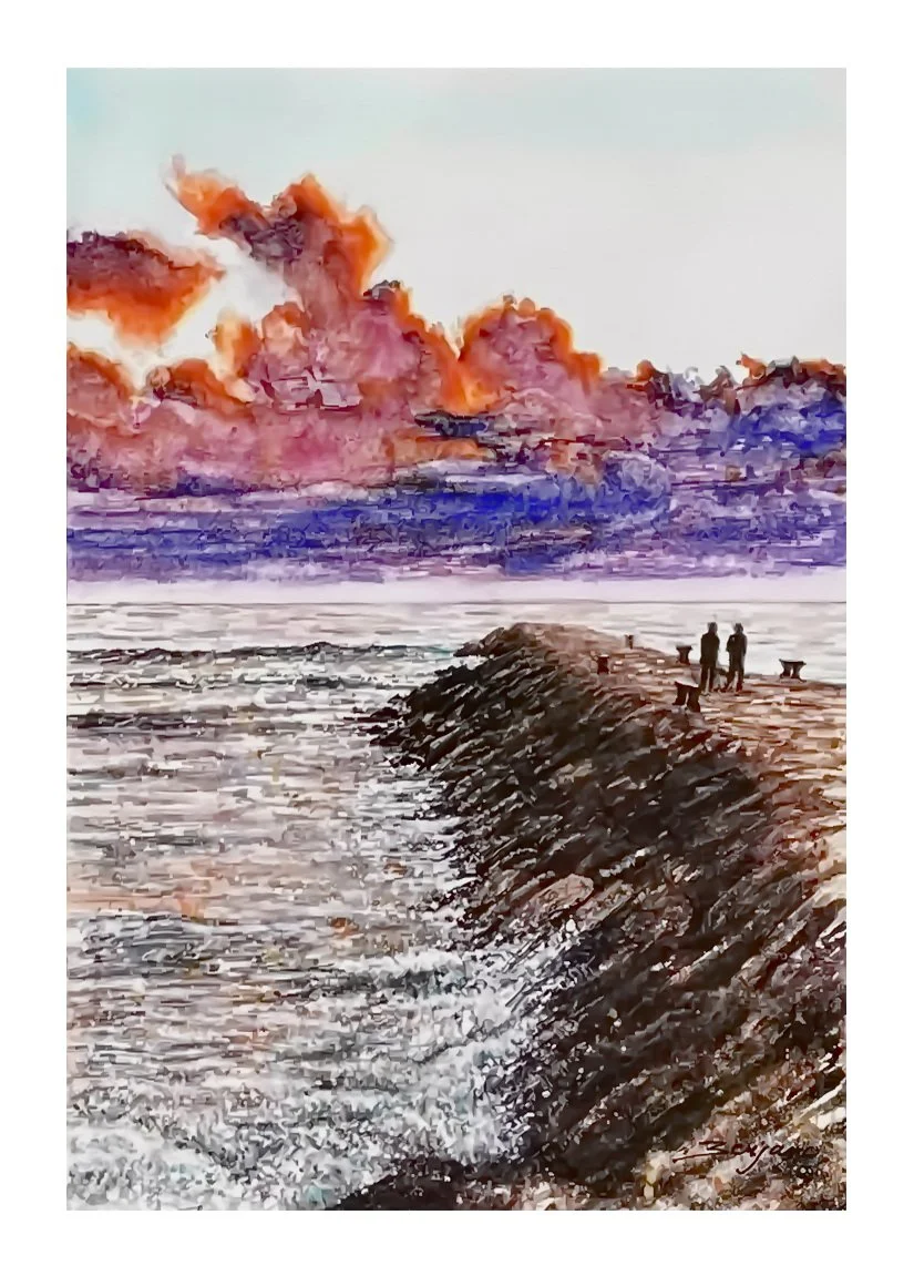 Atardecer (Rota) 21x29 - 2026