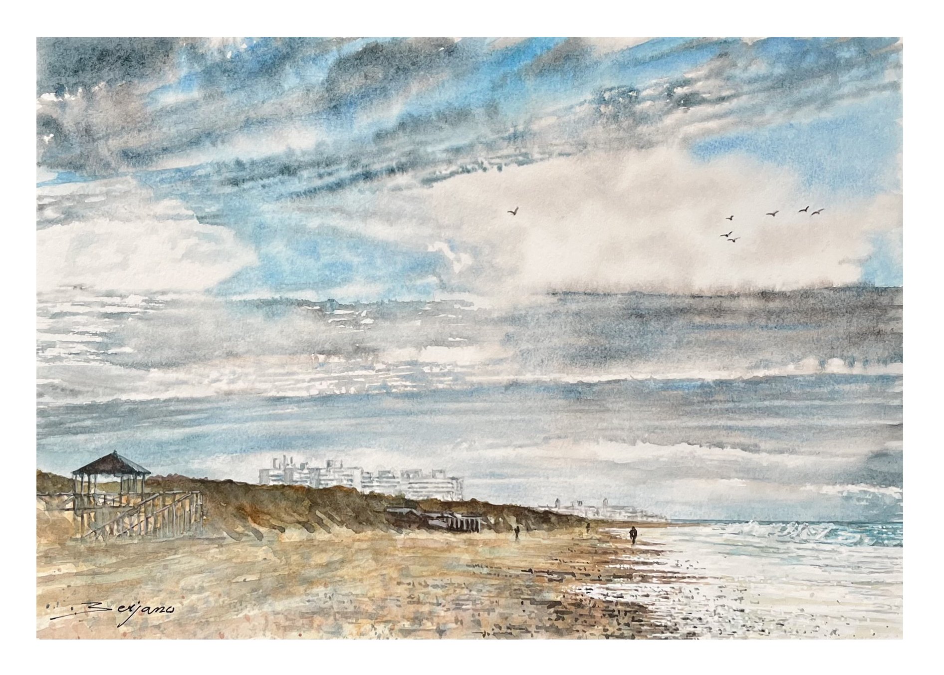 Una tarde de invierno (Rota) 29x40 - 2026