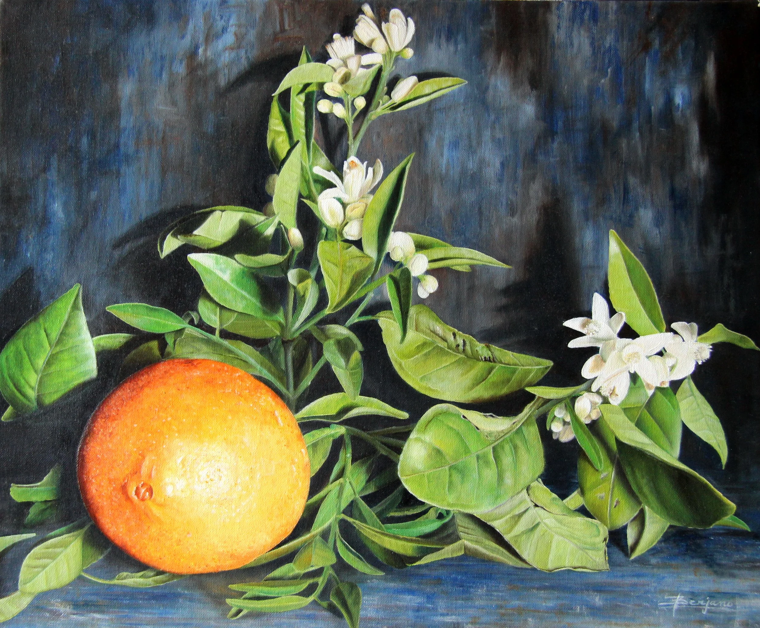 Bodegón serie azahar (46x38)