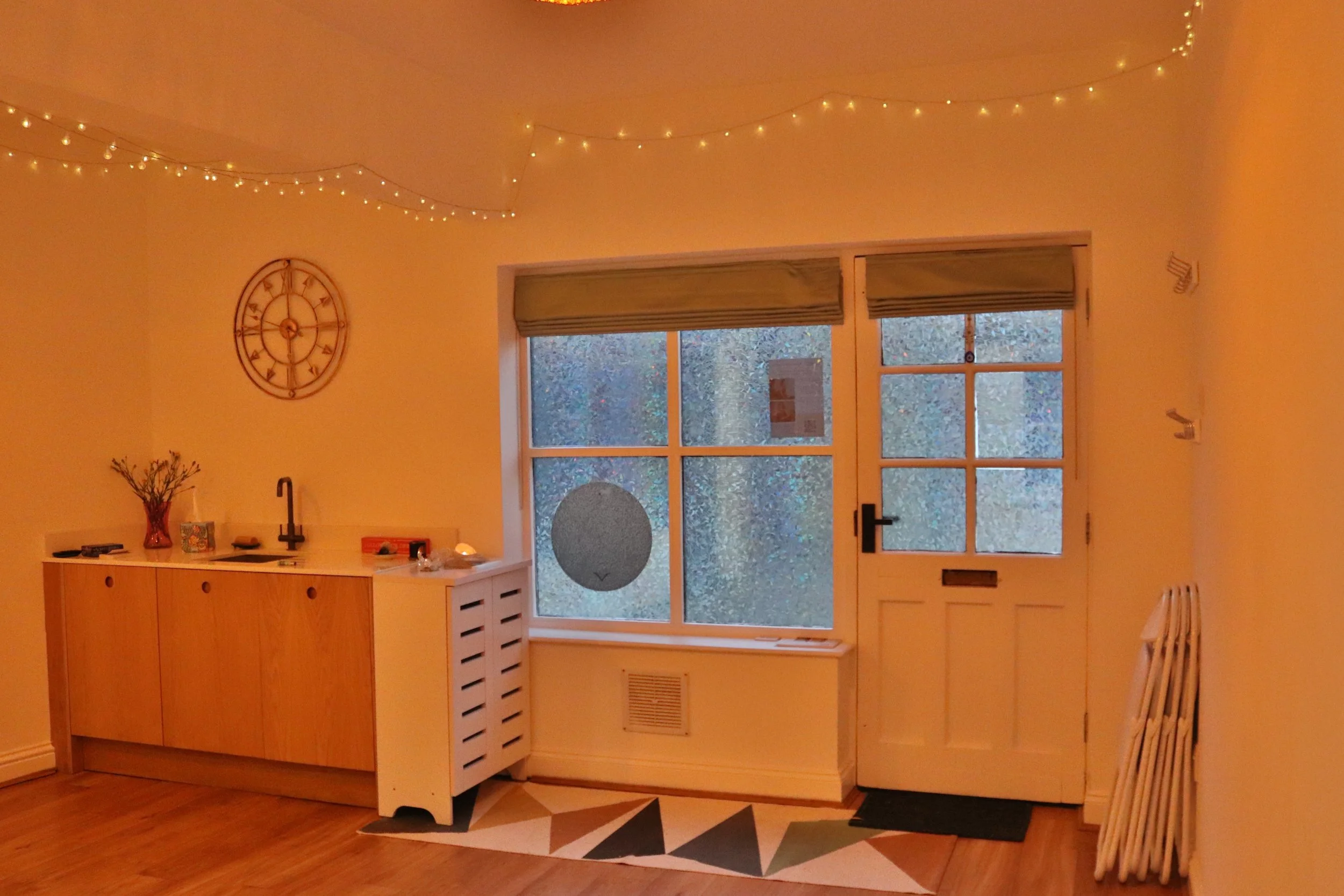 cozy, warm welcome at lianne marie yoga studio st neots